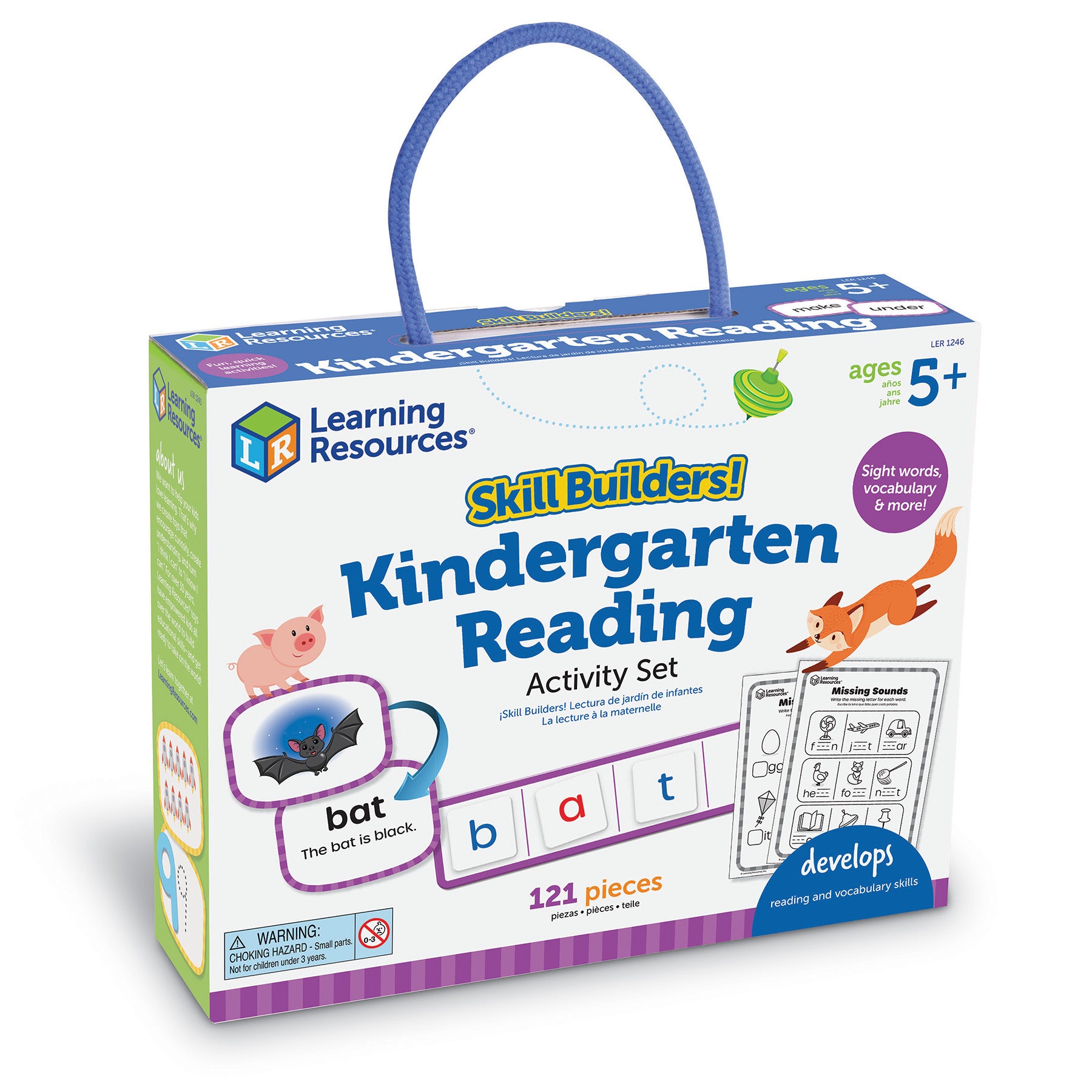Learning Resources Skill Builders! - Kindergarten Reading Activity Set - Image 2