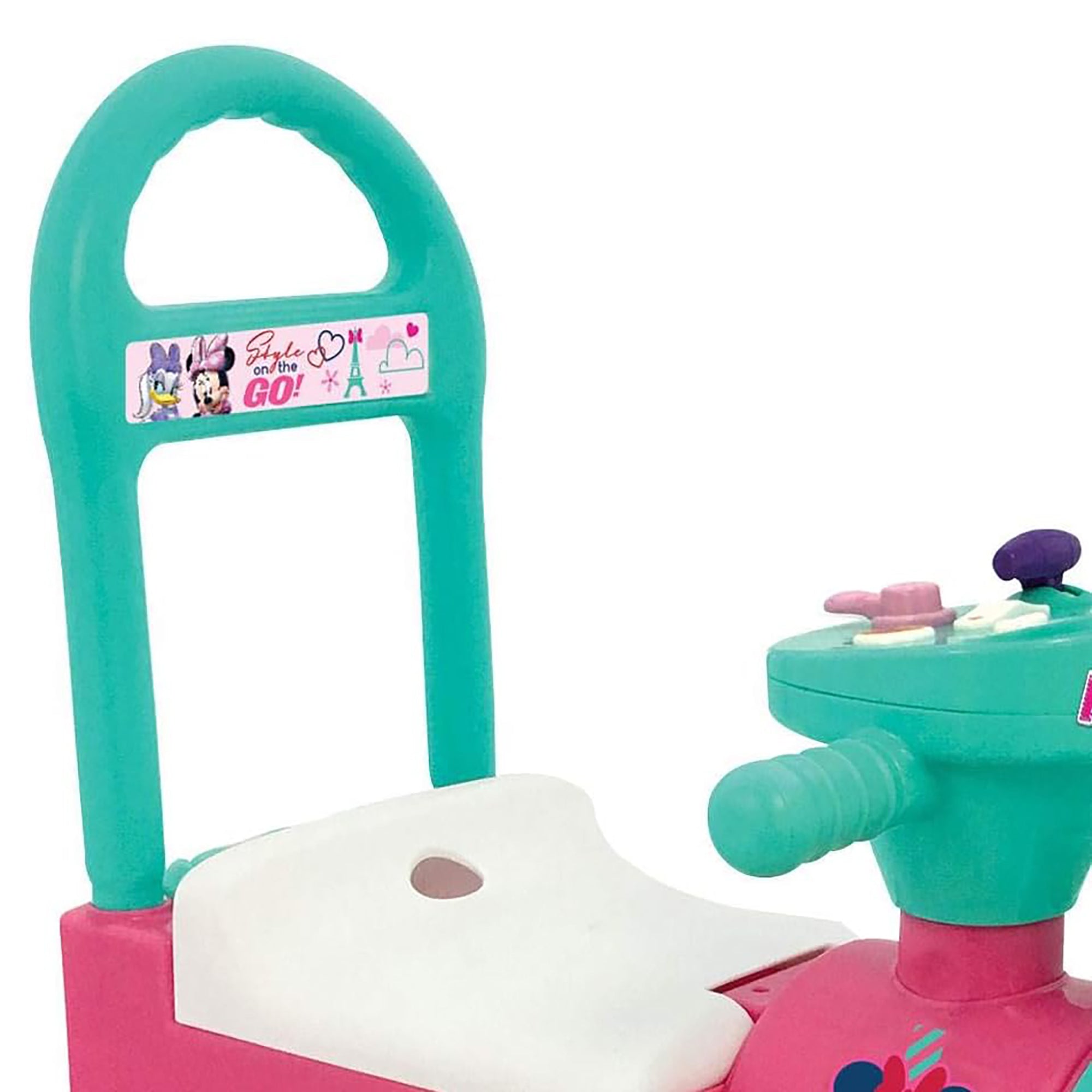 Alternative view of Kiddieland - Disney Minnie Mouse Play n' Sort Activity Train Ride-On