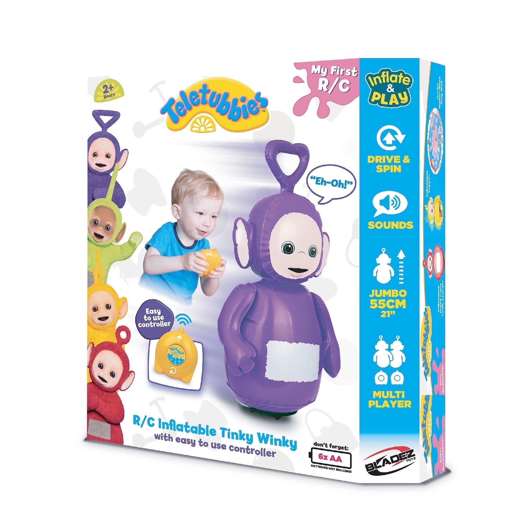 Teletubbies RC Inflatable Tinky Winky - Preschool Playmate - Image 2