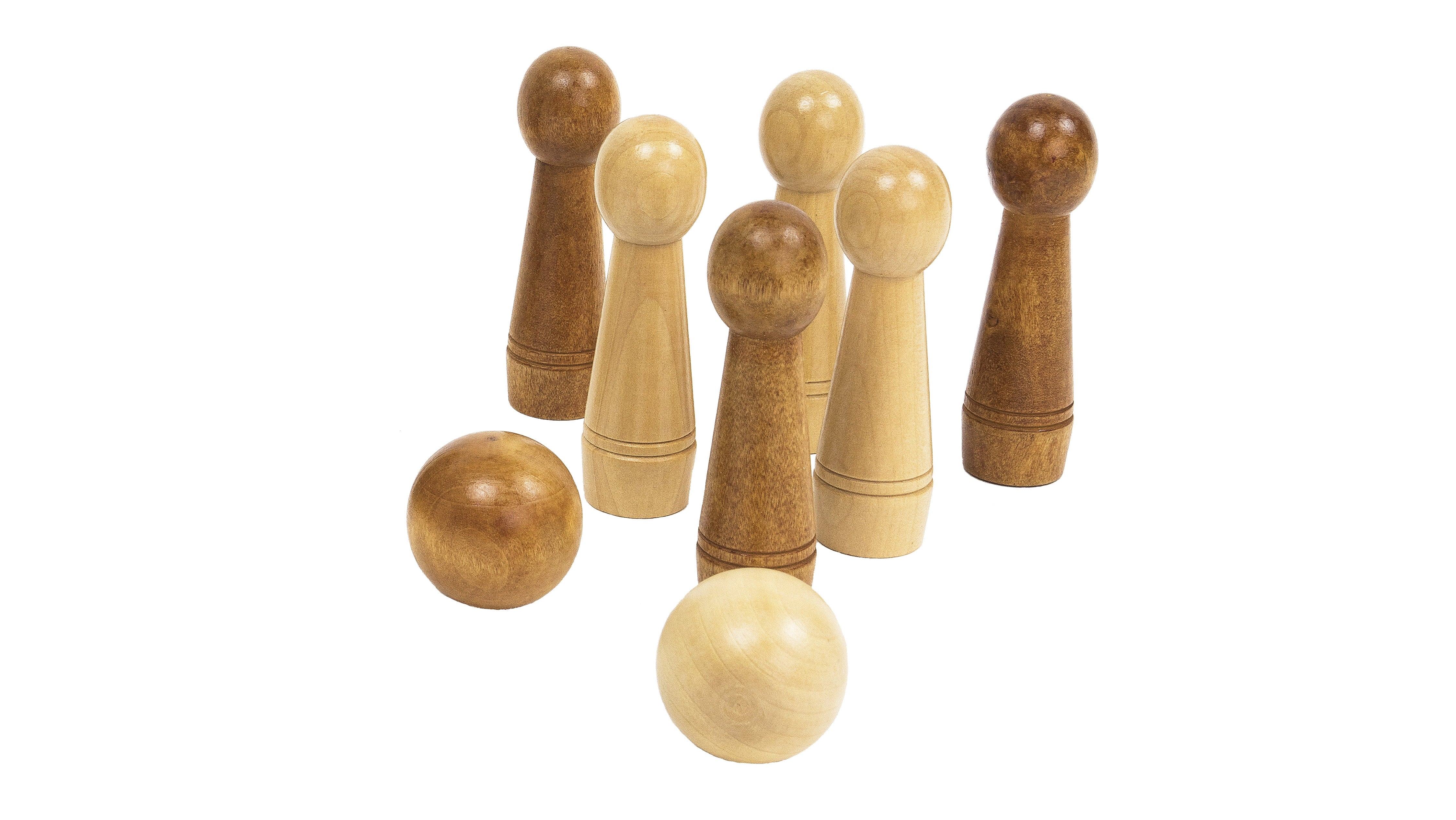 Professor Puzzle Tabletop Bowling Wooden Game Set