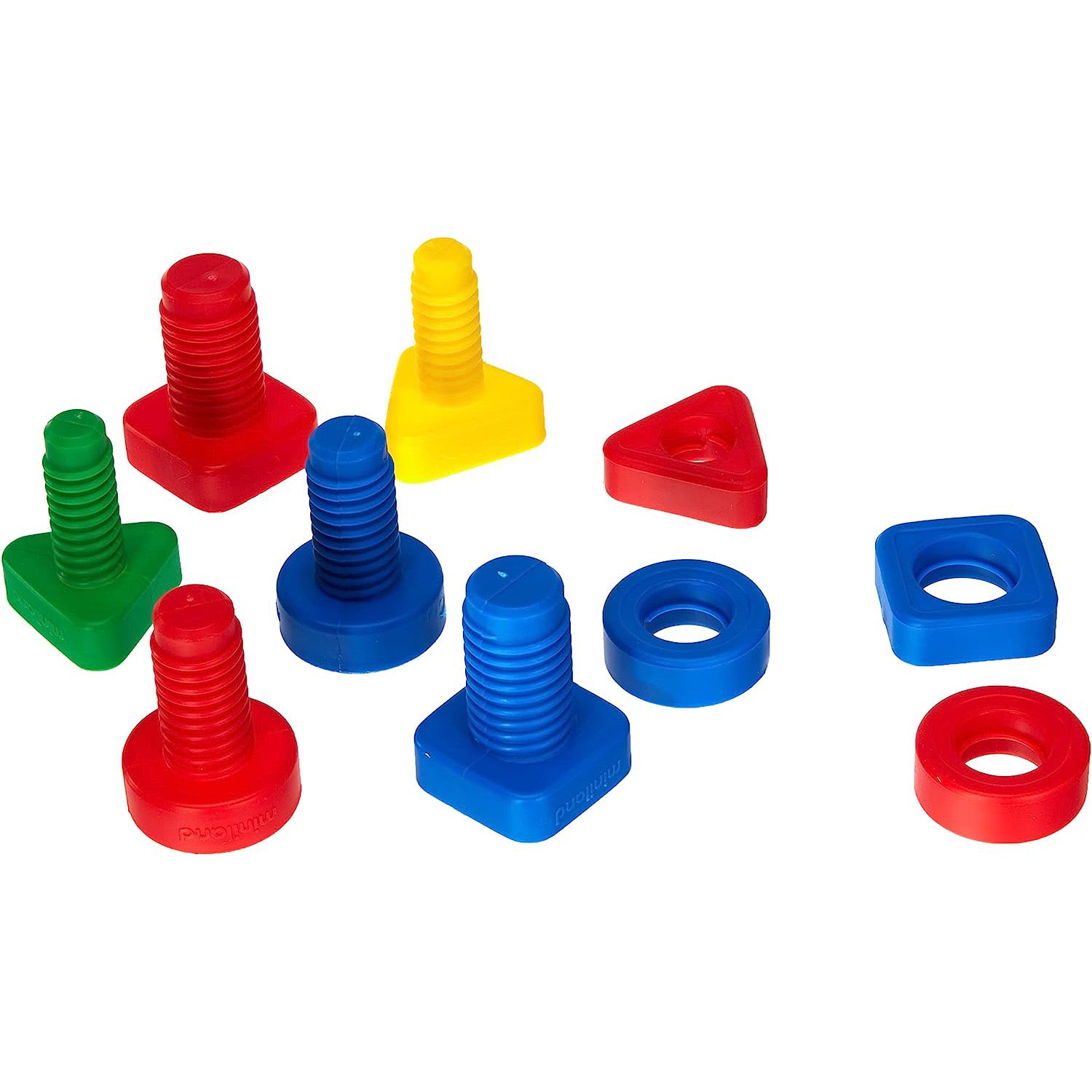 Miniland Educational Nuts & Bolts School Activity Set - 24-Piece Learning Playset - Image 2