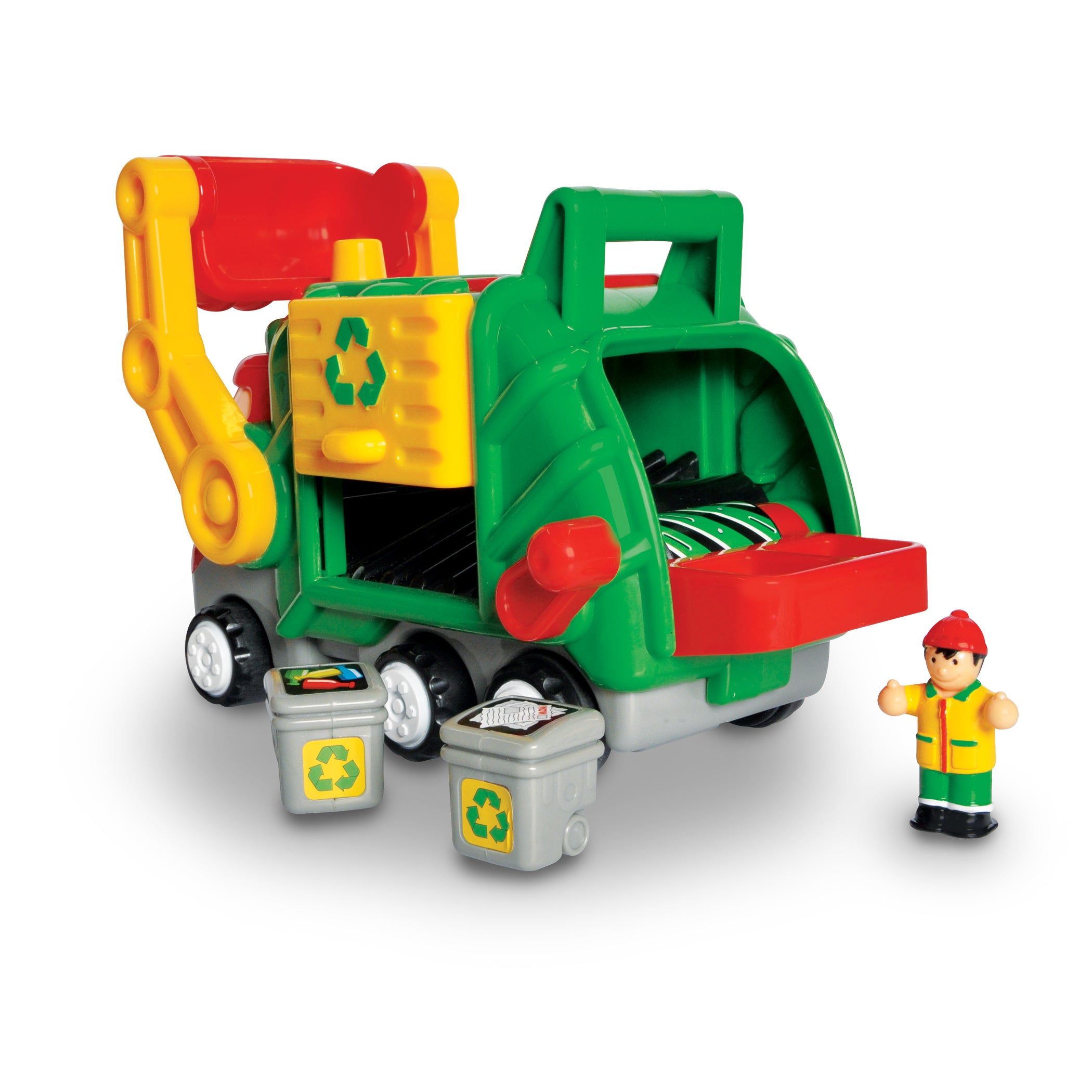 Alternative view of Wow Toys Flip 'n' Tip Fred Interactive Recycling Truck