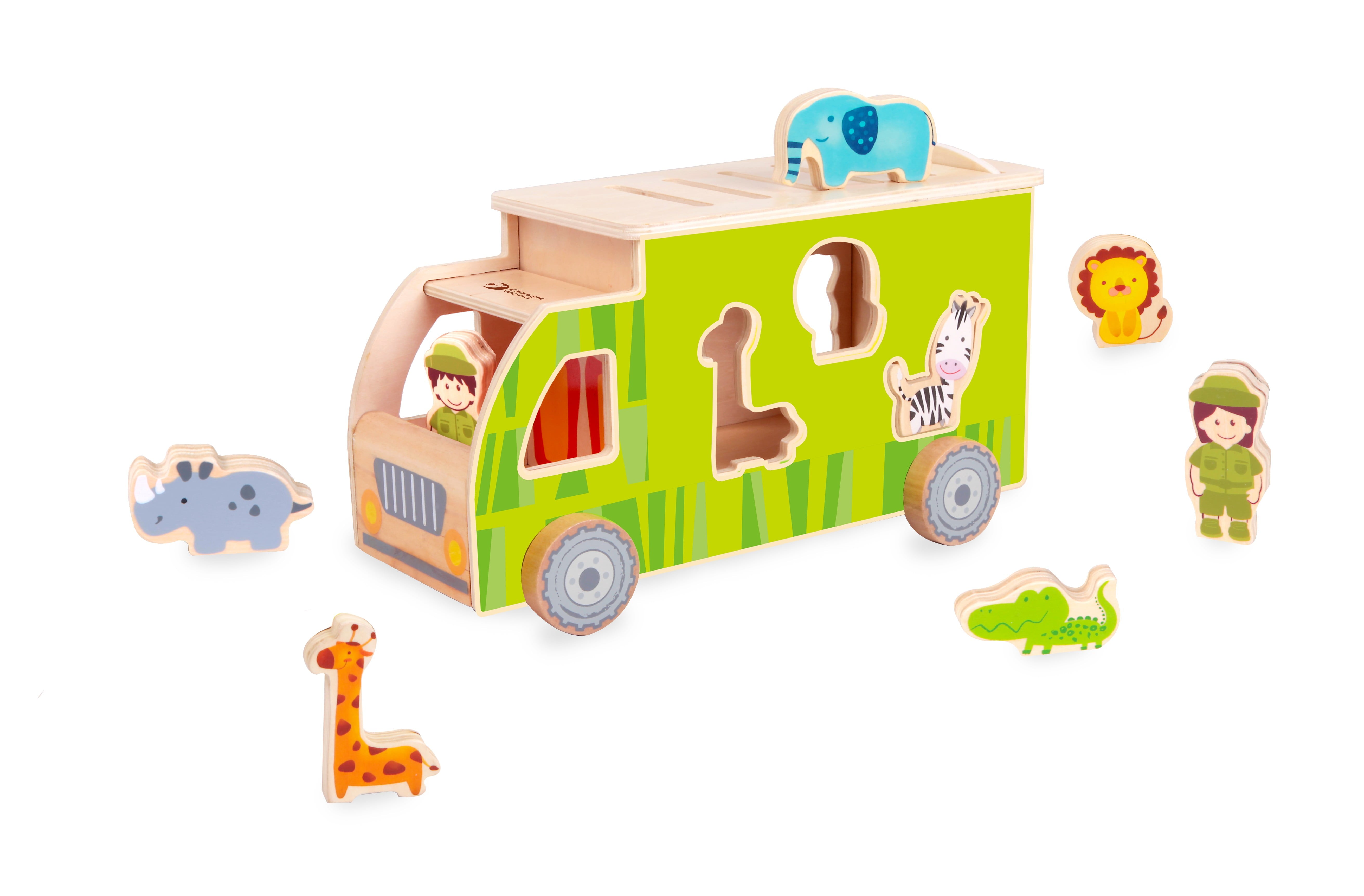 Classic World Animal Sorting Truck - Educational Playset for Toddlers