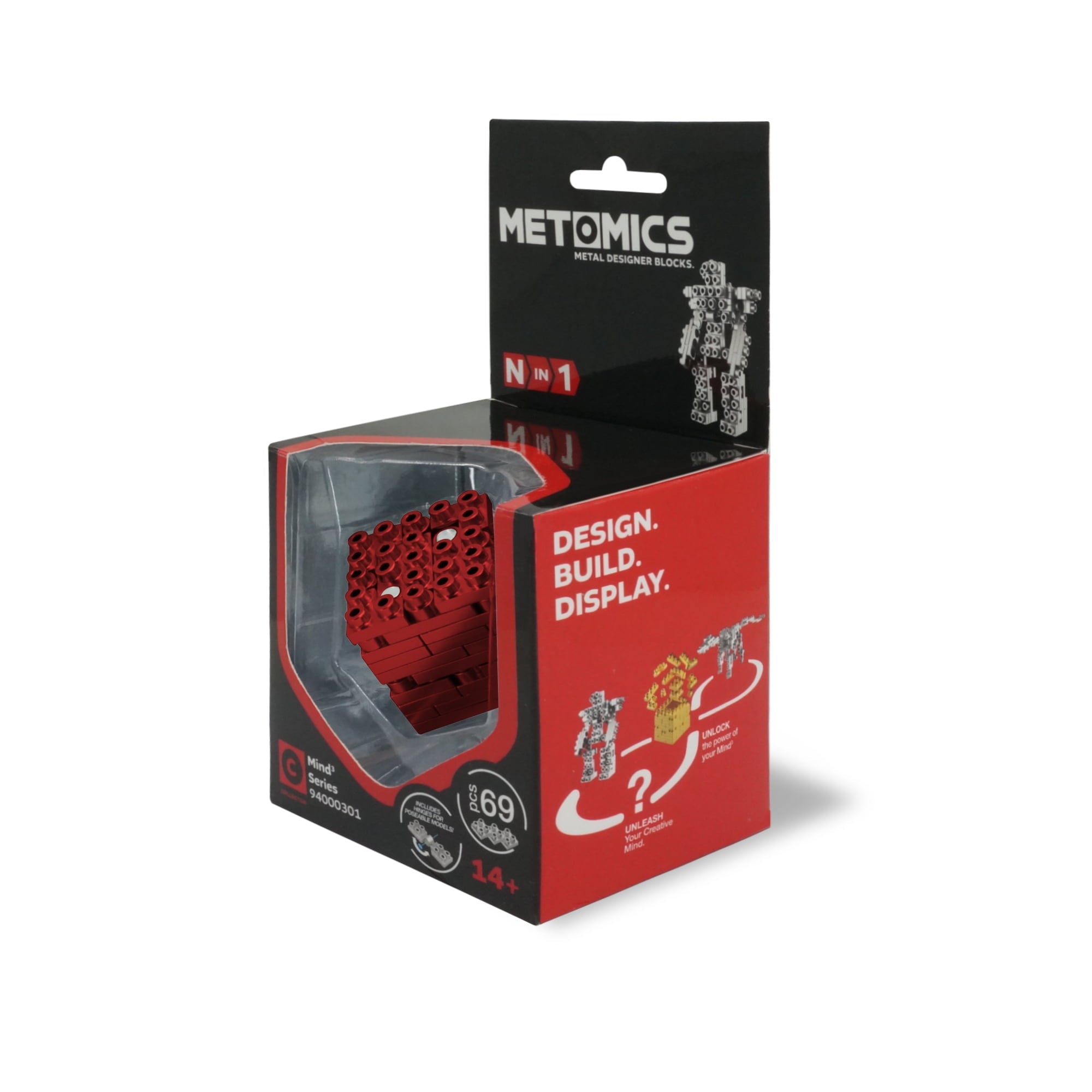 Metomics Mind3 Cube Set Red – Master Spatial Puzzles