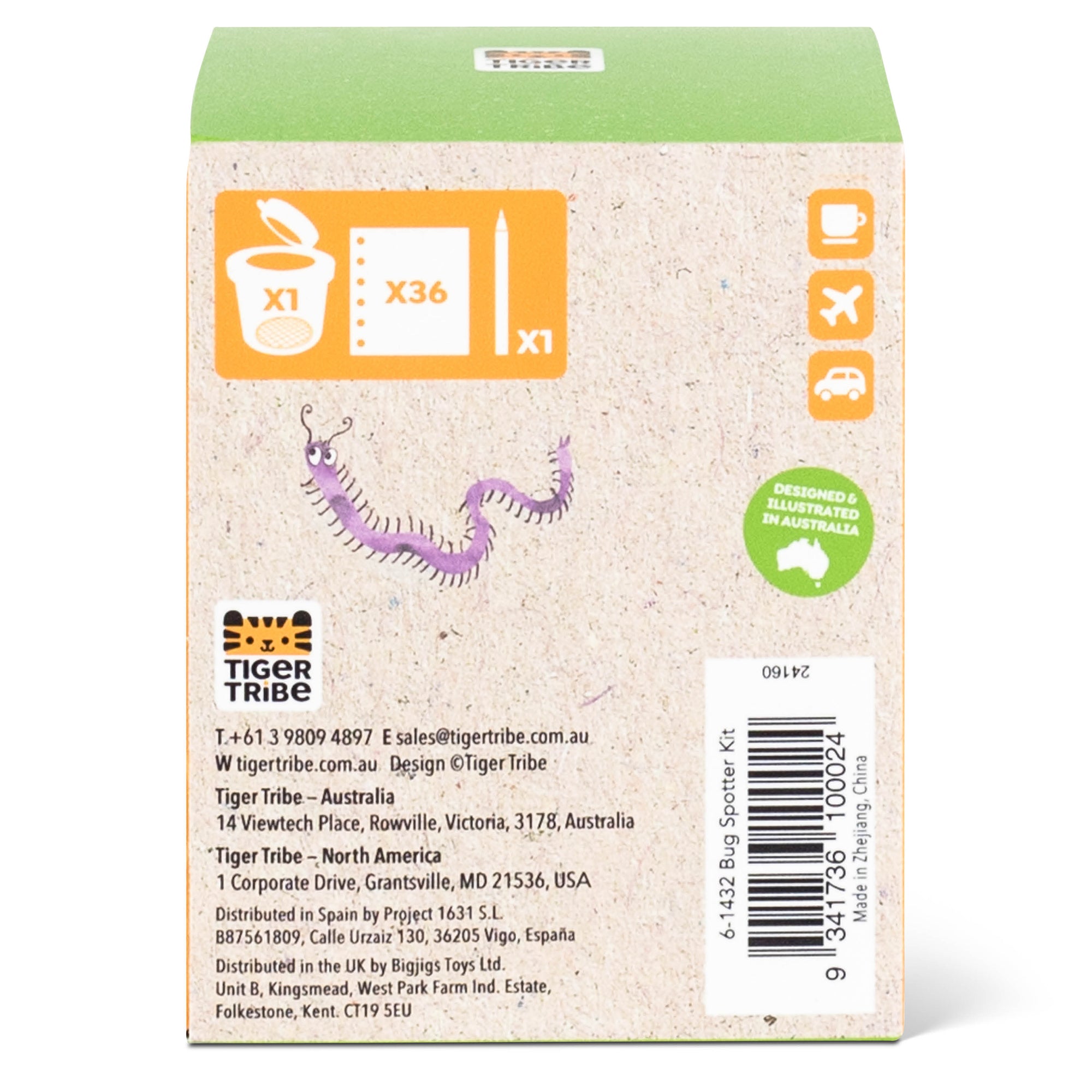 Alternative view of Tiger Tribe Bug Spotter STEM Kit, Insect Collector Box with Magnifying Lid, Ages 4+