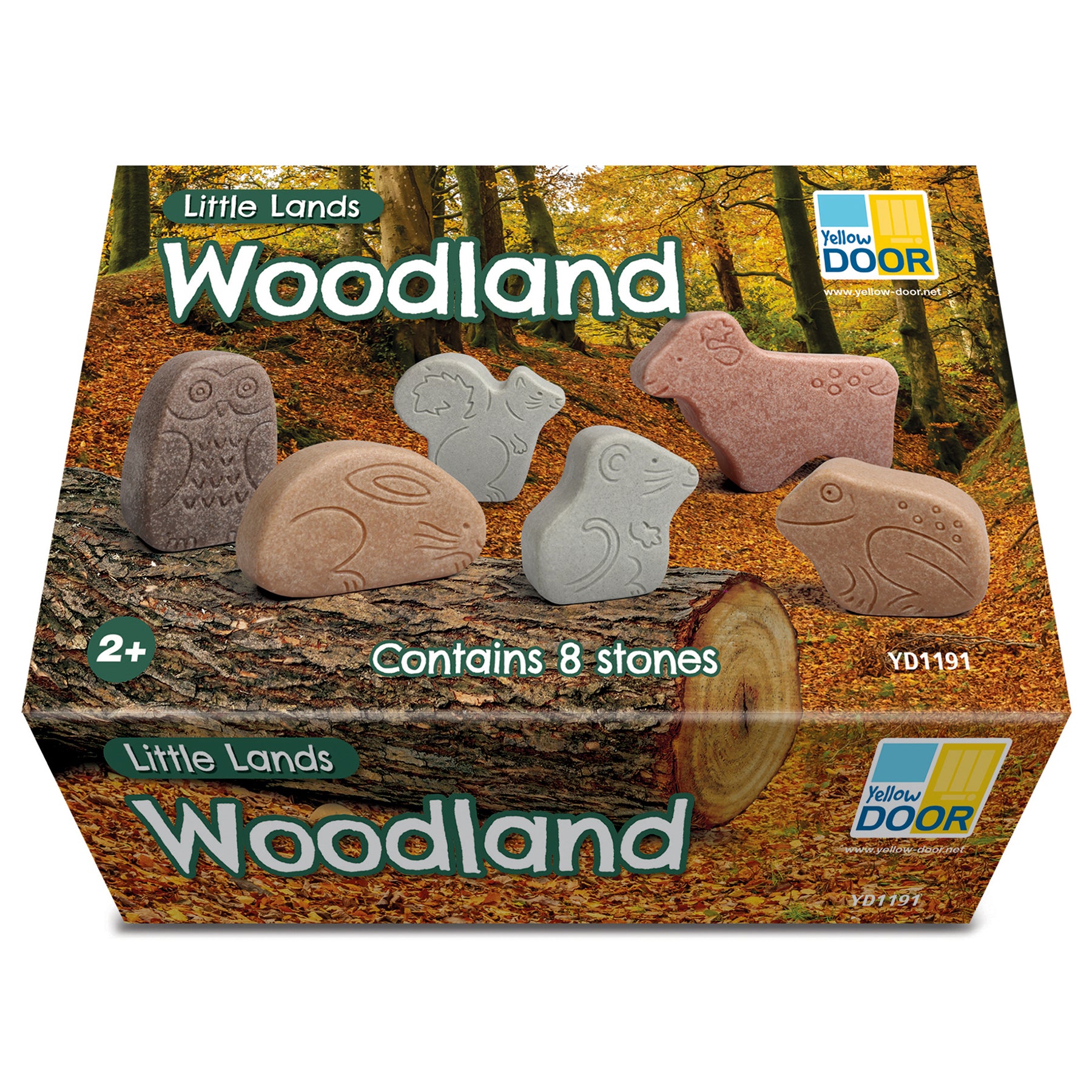 Alternative view of Yellow Door Little Lands Woodland ?? Assorted Stone Animal Figures, Set Of 8