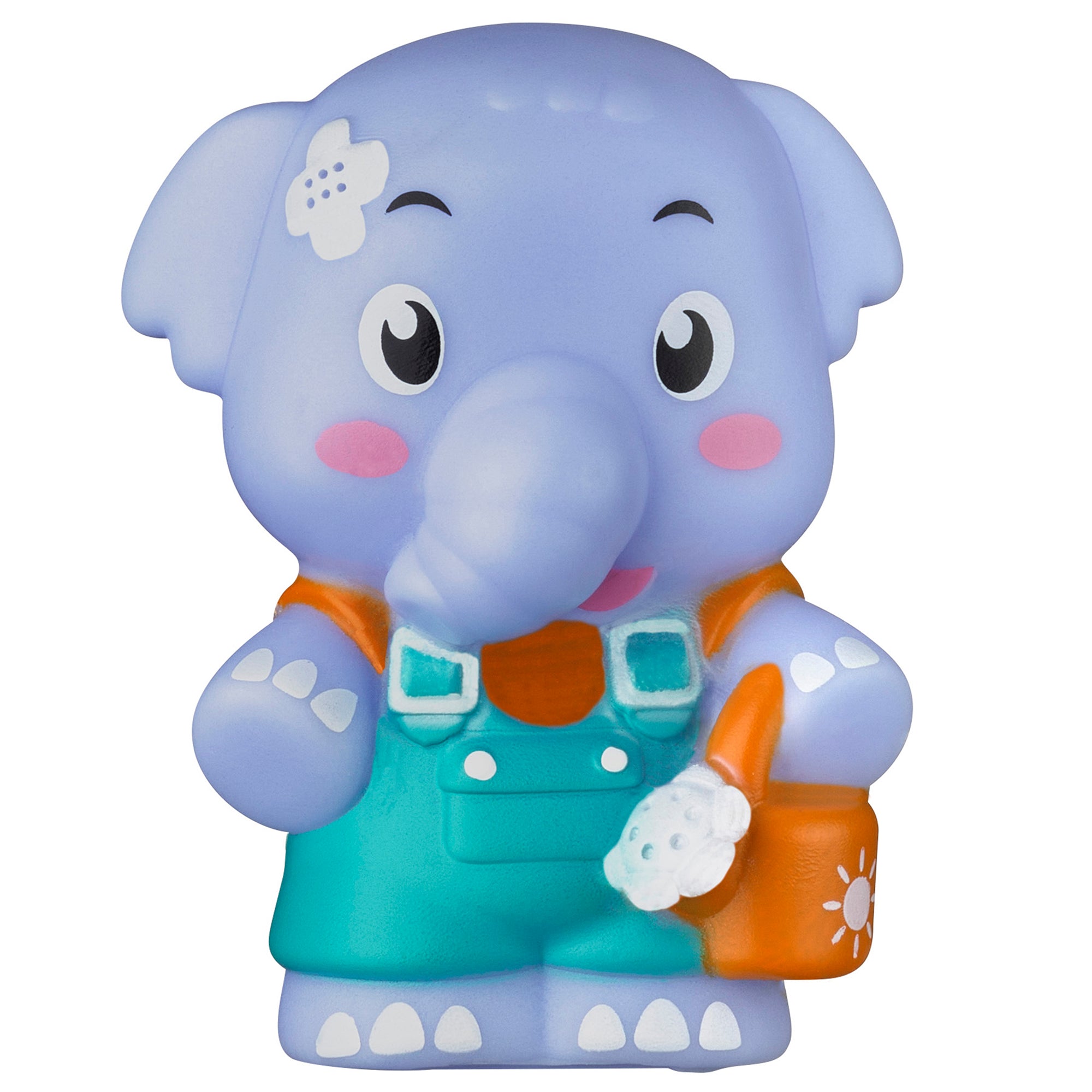 Timber Tots Durable Elephant Family Plush Set - 4 Unique Characters