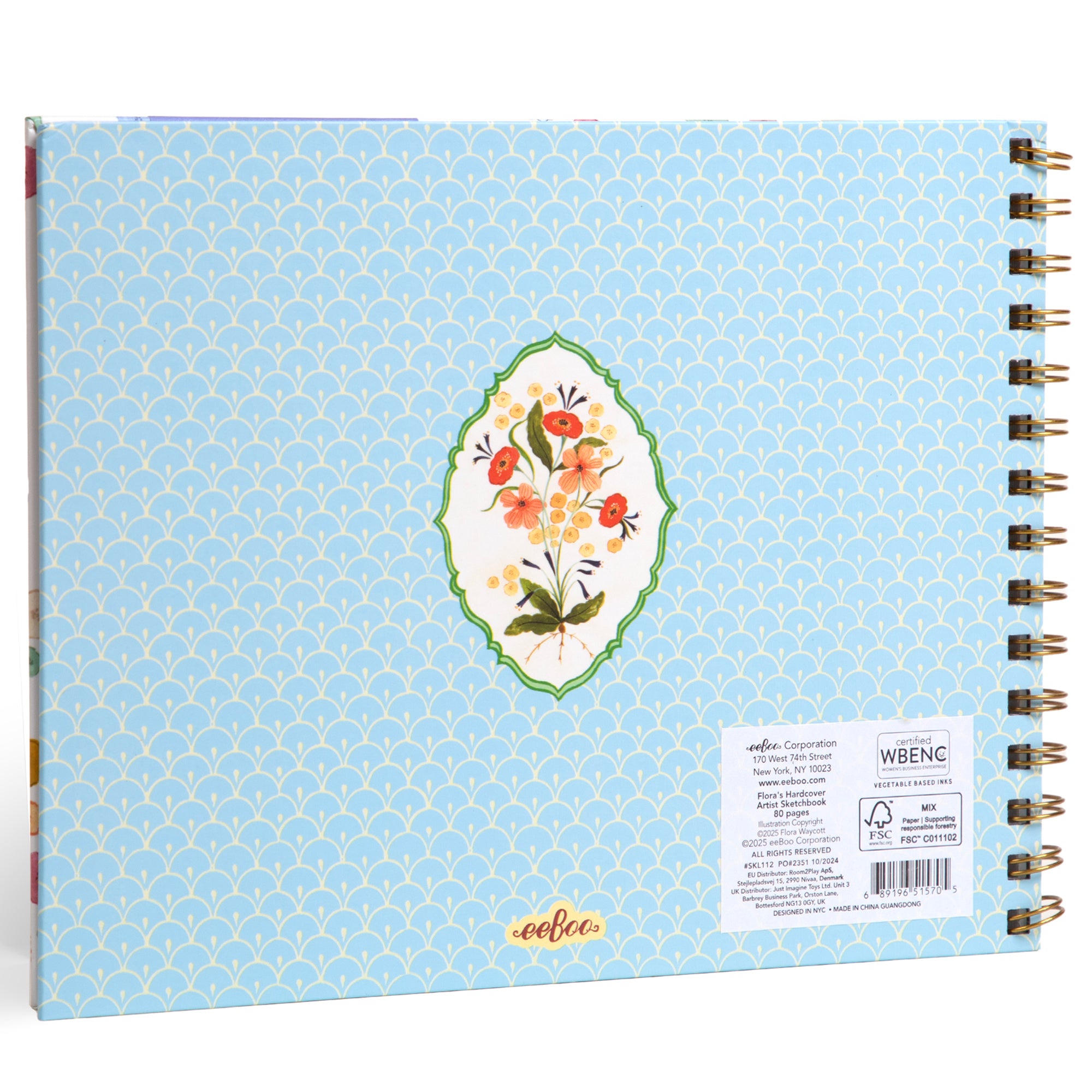 Piece&Love: Artist Sketchbook - Flora's