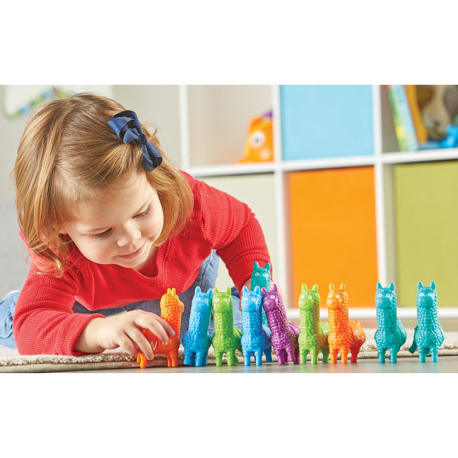 Alternative view of Learning Resources Snap-n-Learn Letter Llamas - Educational Alphabet Toy