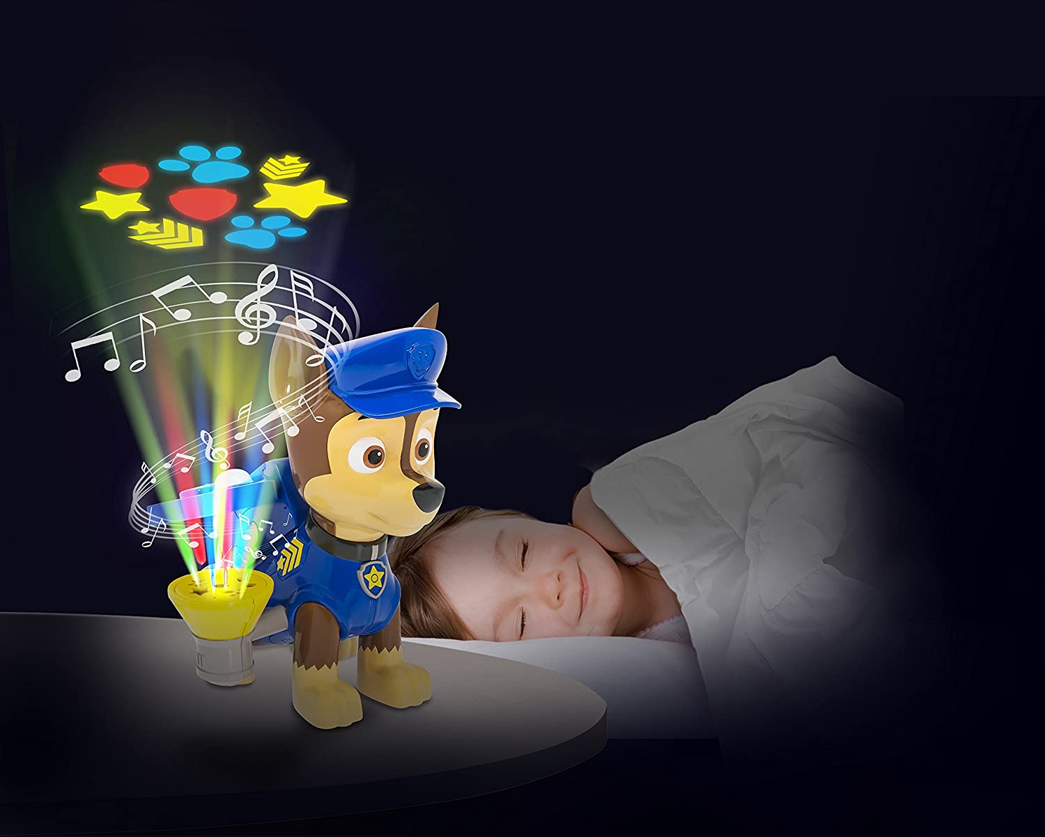 Paw Patrol Soft Lite - Chase Nightlight with Auto Shut-Off