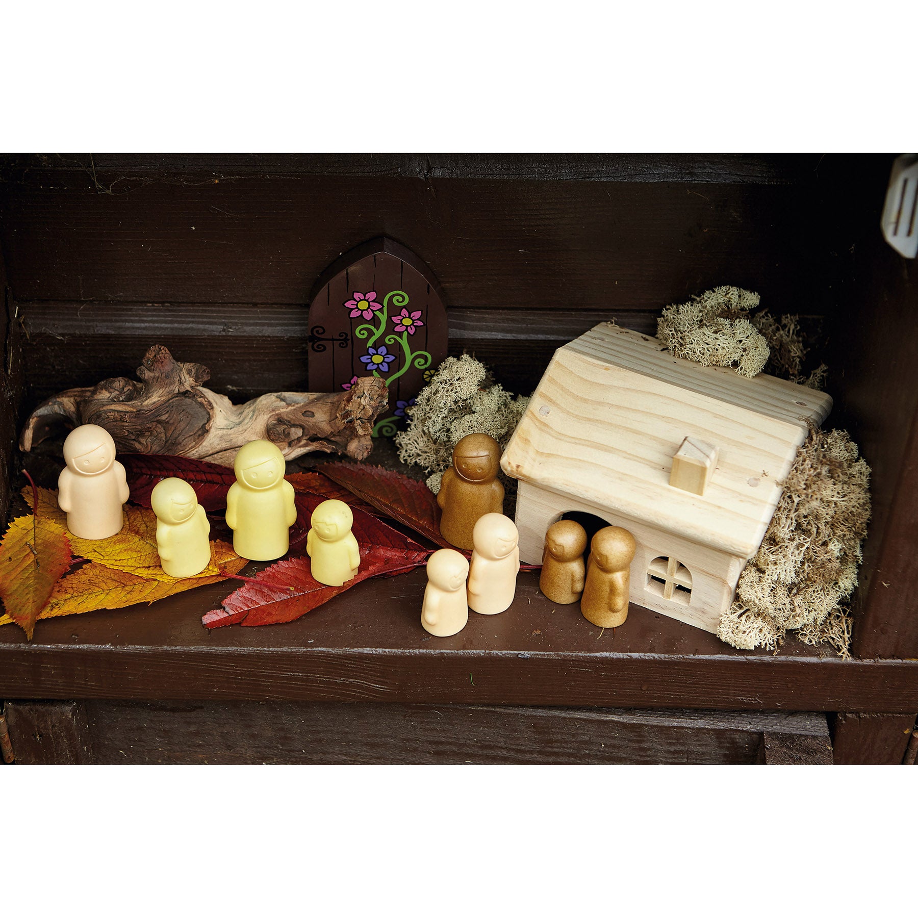 Yellow Door Little People Sensory Play Set ?? 9 Stone Mix Figures - Image 4