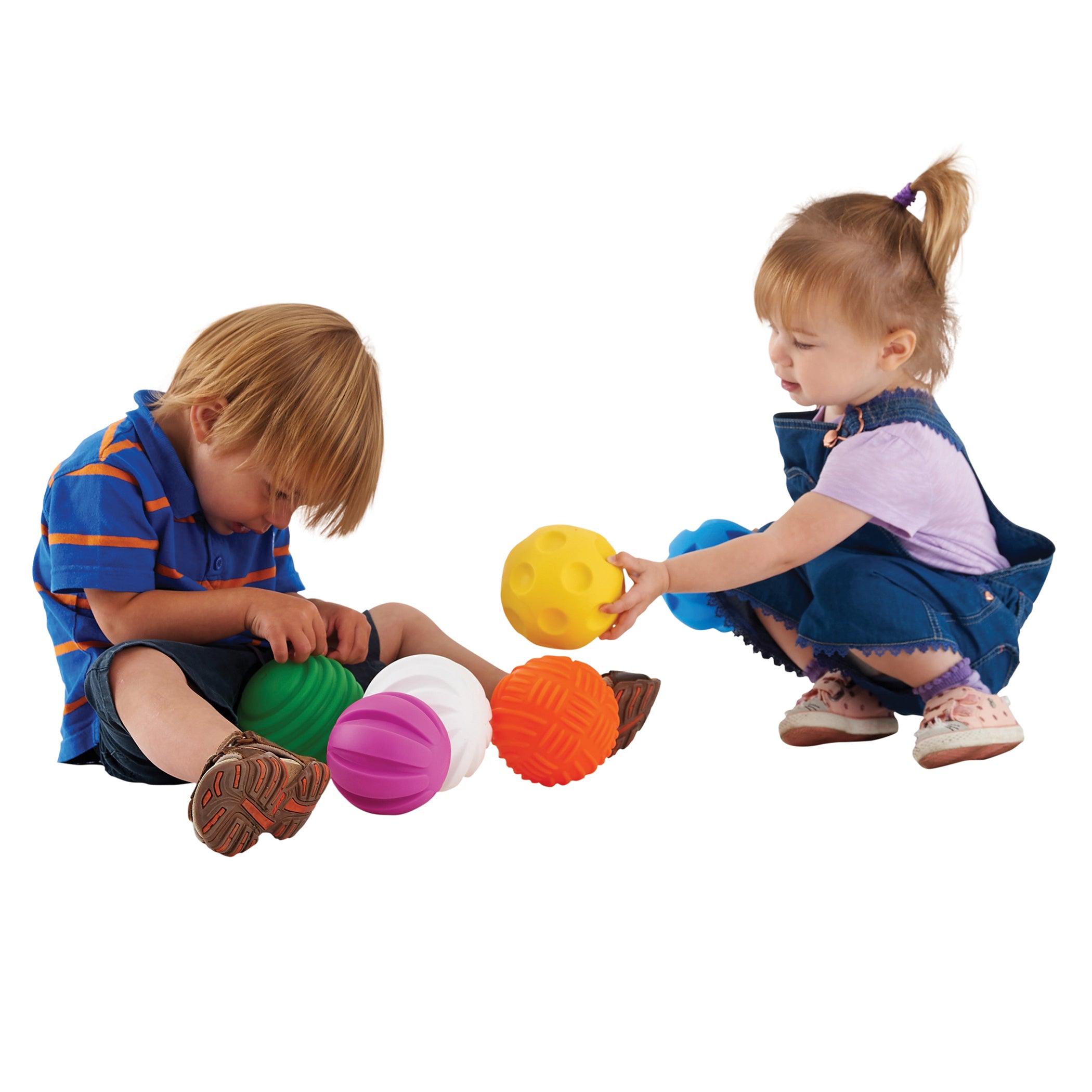 Alternative view of TickiT Tactile Sensory Balls - Set of 6 for Toddlers