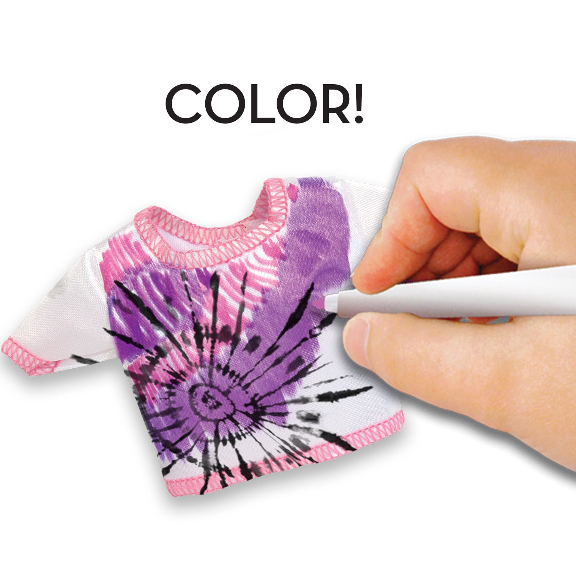 Alternative view of Barbie Be A Real Fashion Designer Tie-Dye Kit - Watercolor Magic
