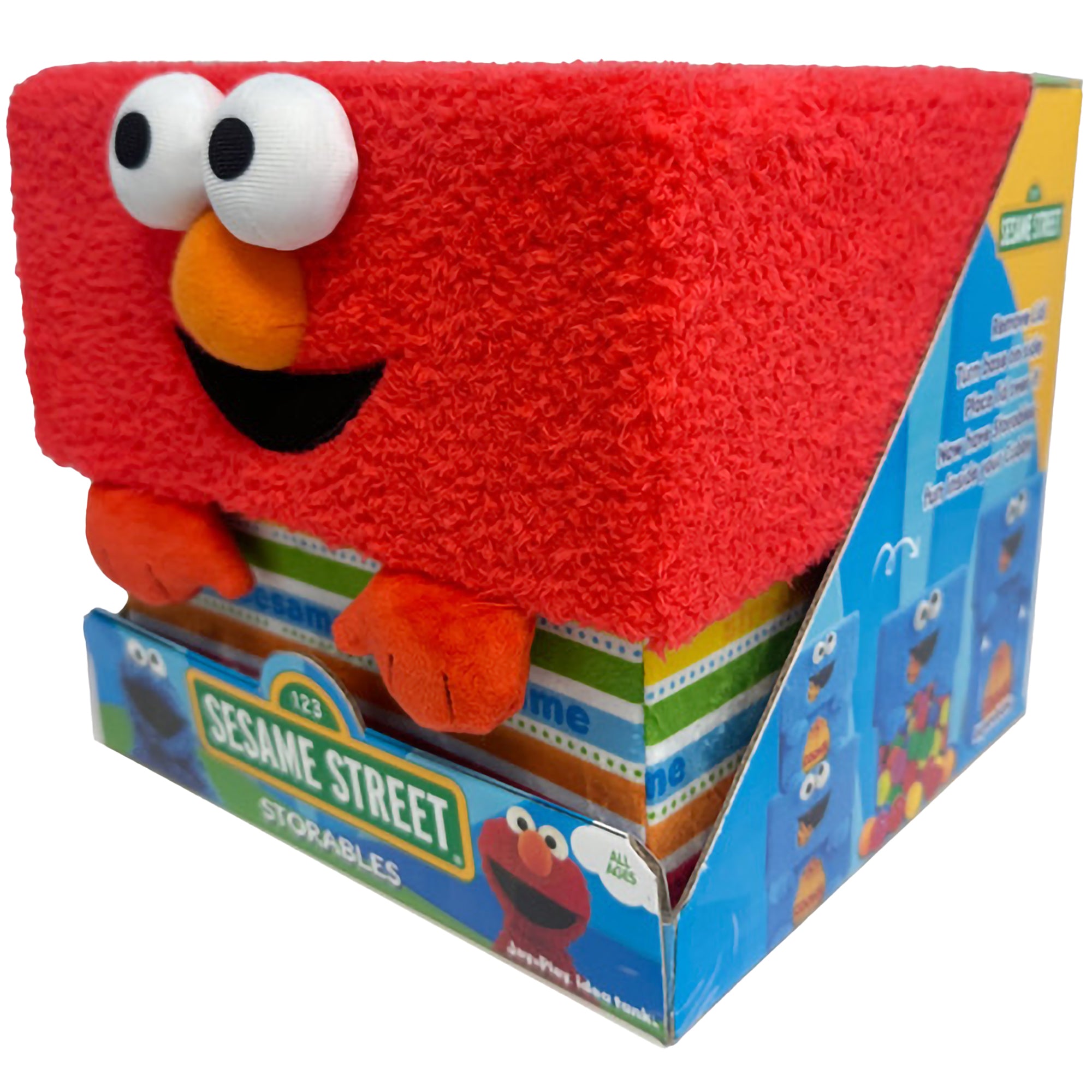 Sesame Street Storable Elmo 12" Storage Cube - Image 5