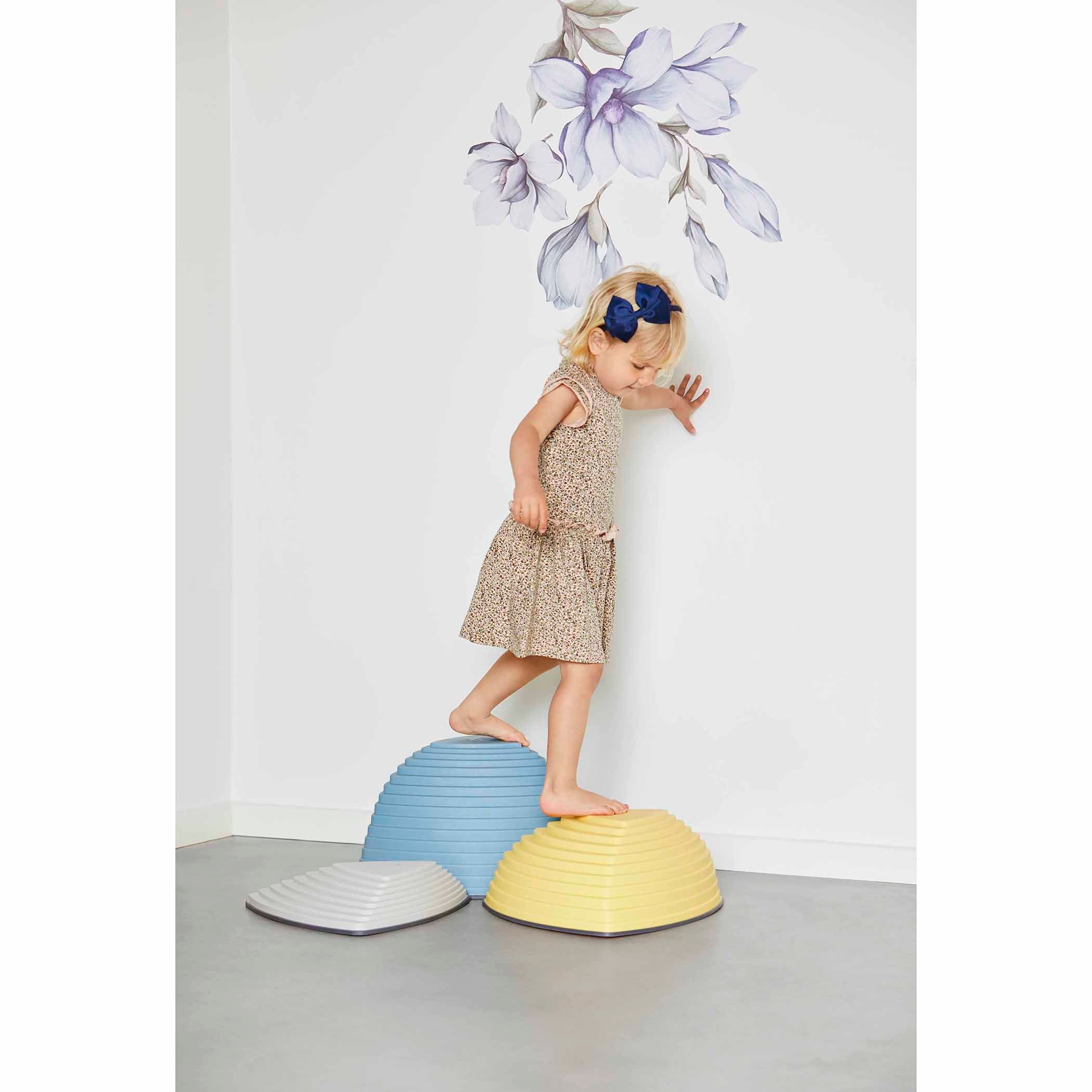 Alternative view of GONGE Hilltops Stepping Stones for Kids - Balance & Coordination Game Set of 3