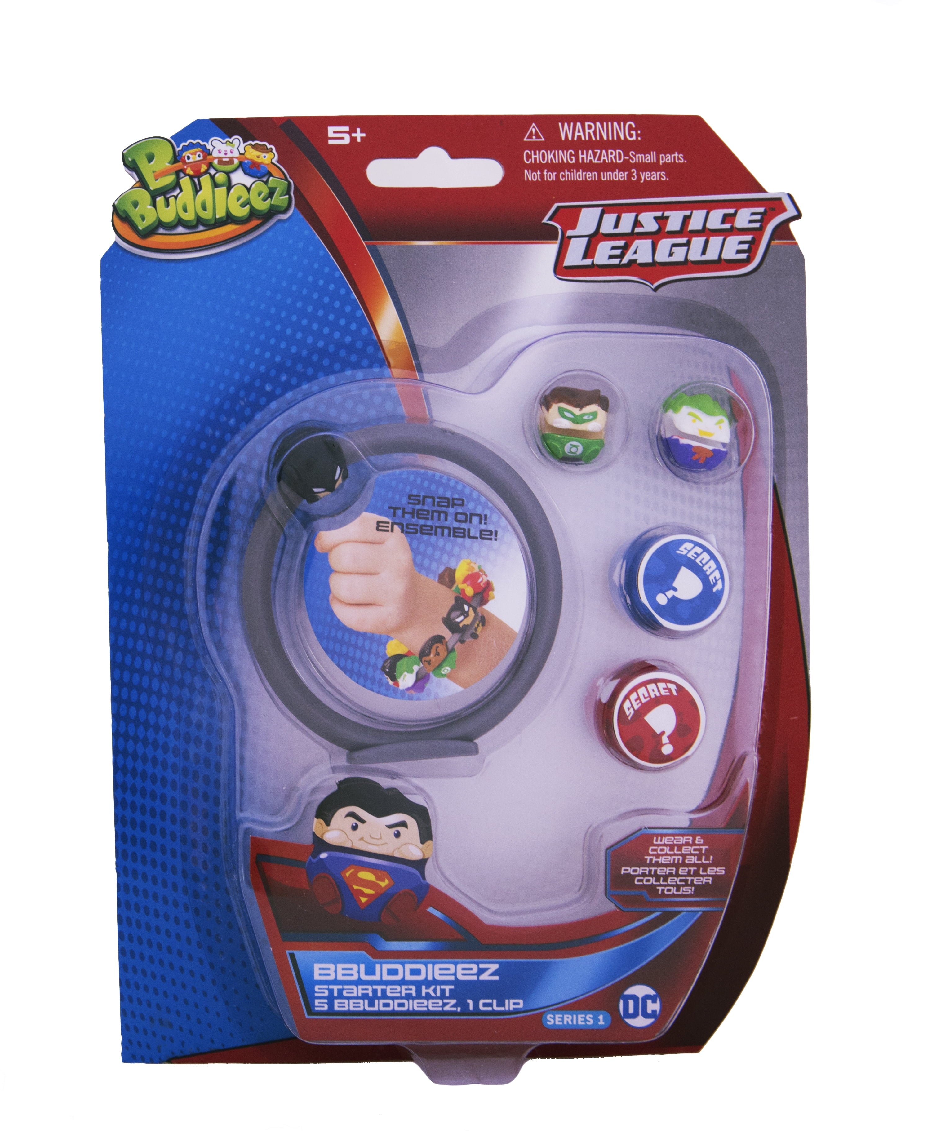 Alternative view of Bbuddieez DC Justice League Collectible Kit with Batman & Superman Clips