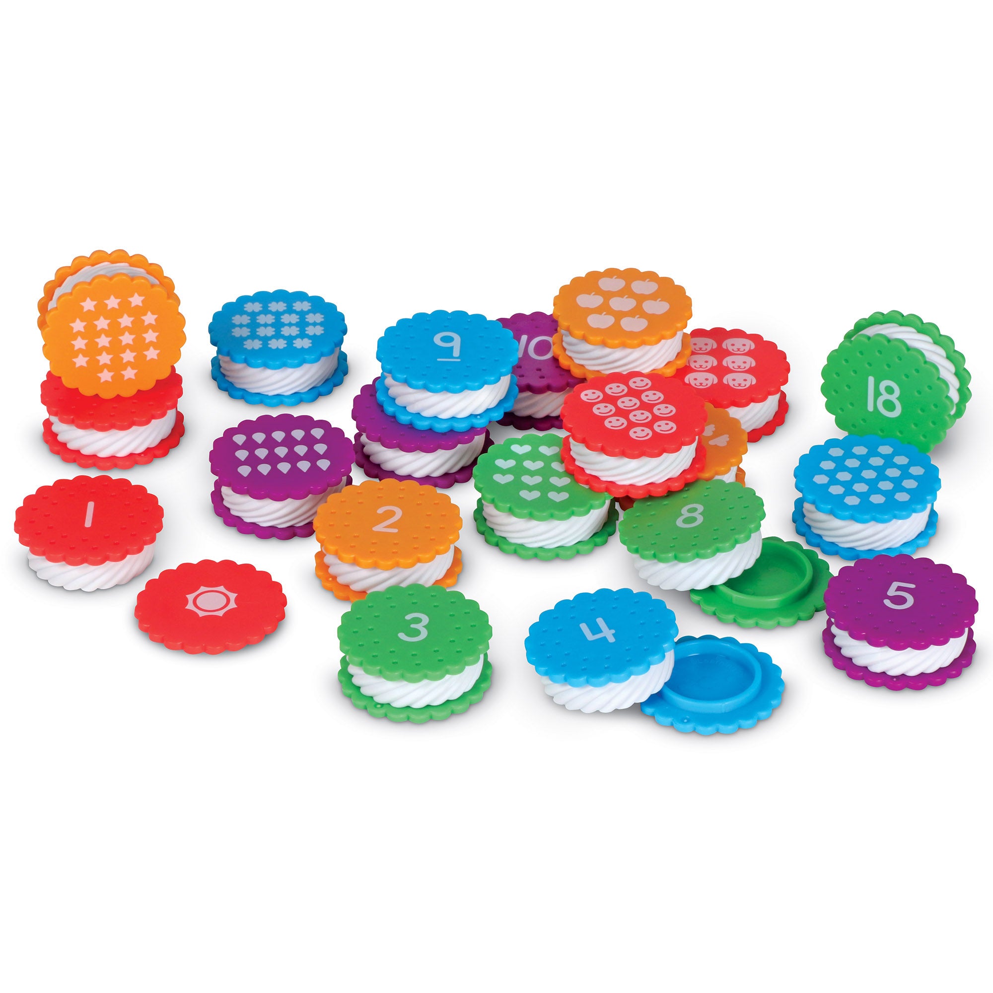 Learning Resources Mini Number Cookies - Educational Counting Toy - Image 3
