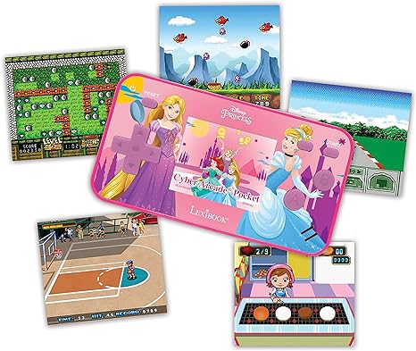 Disney Princess Compact Cyber Arcade Handheld Gaming Console - Image 3