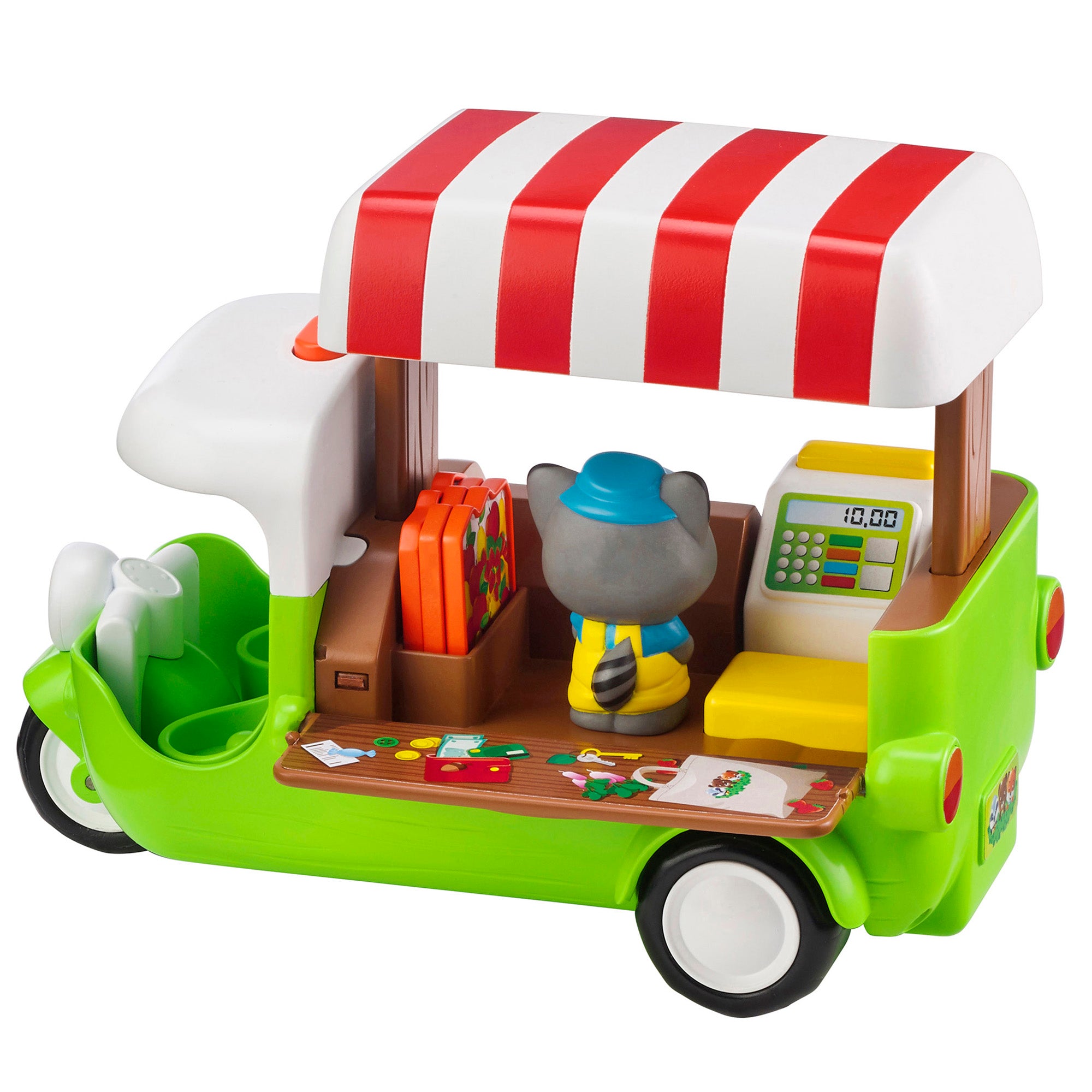 Timber Tots Deluxe Food Truck Playset with Raccoon Figurine - Image 4