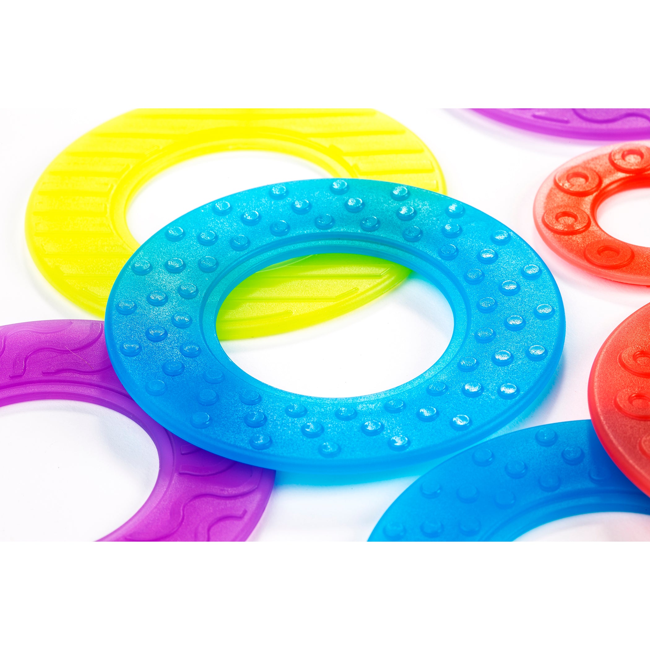 Alternative view of Miniland Educational Translucent Math Color Rings - Interactive Learning Toy