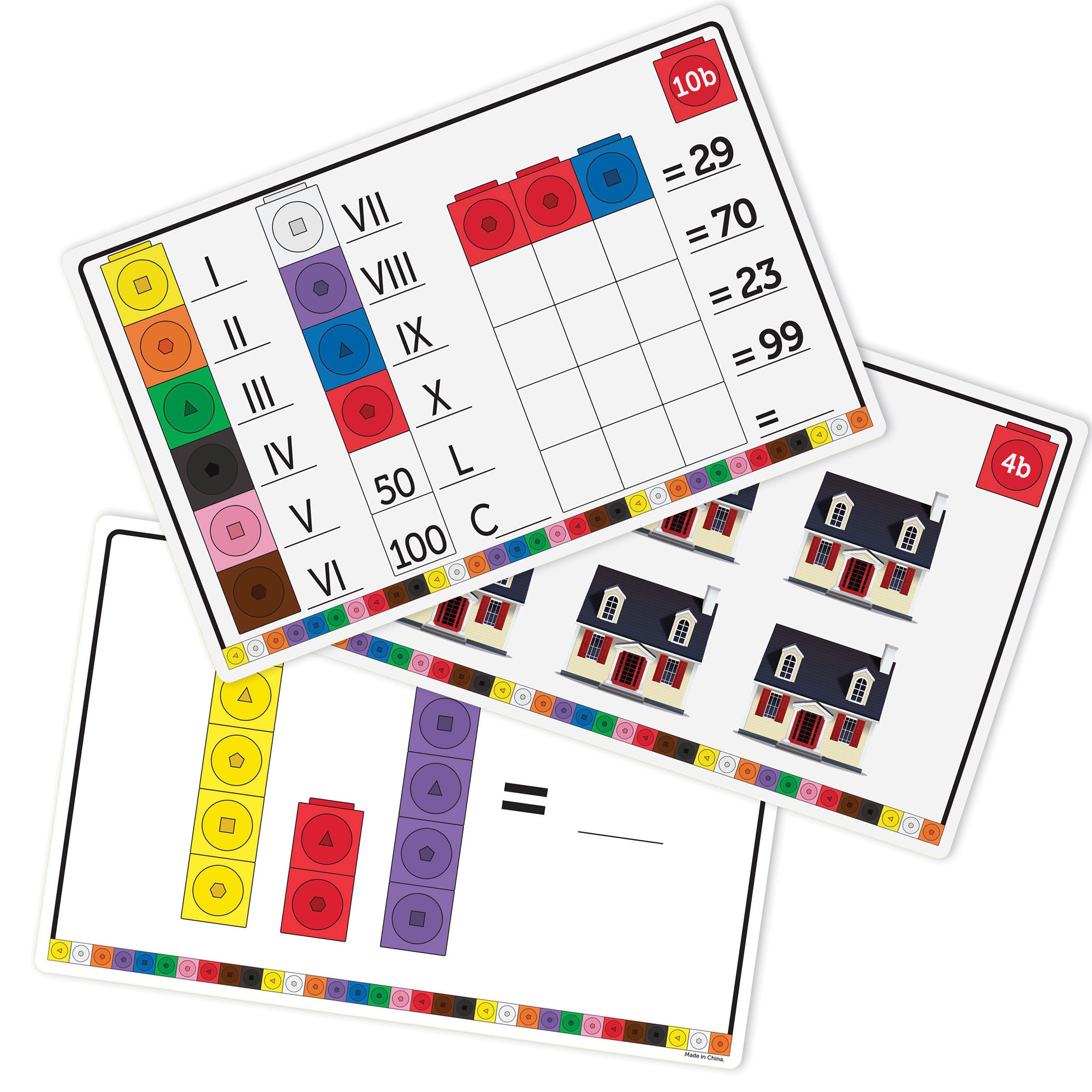 Learning Resources Mathlink Cubes - Early Math Activity Set - 115 Pieces - Image 3