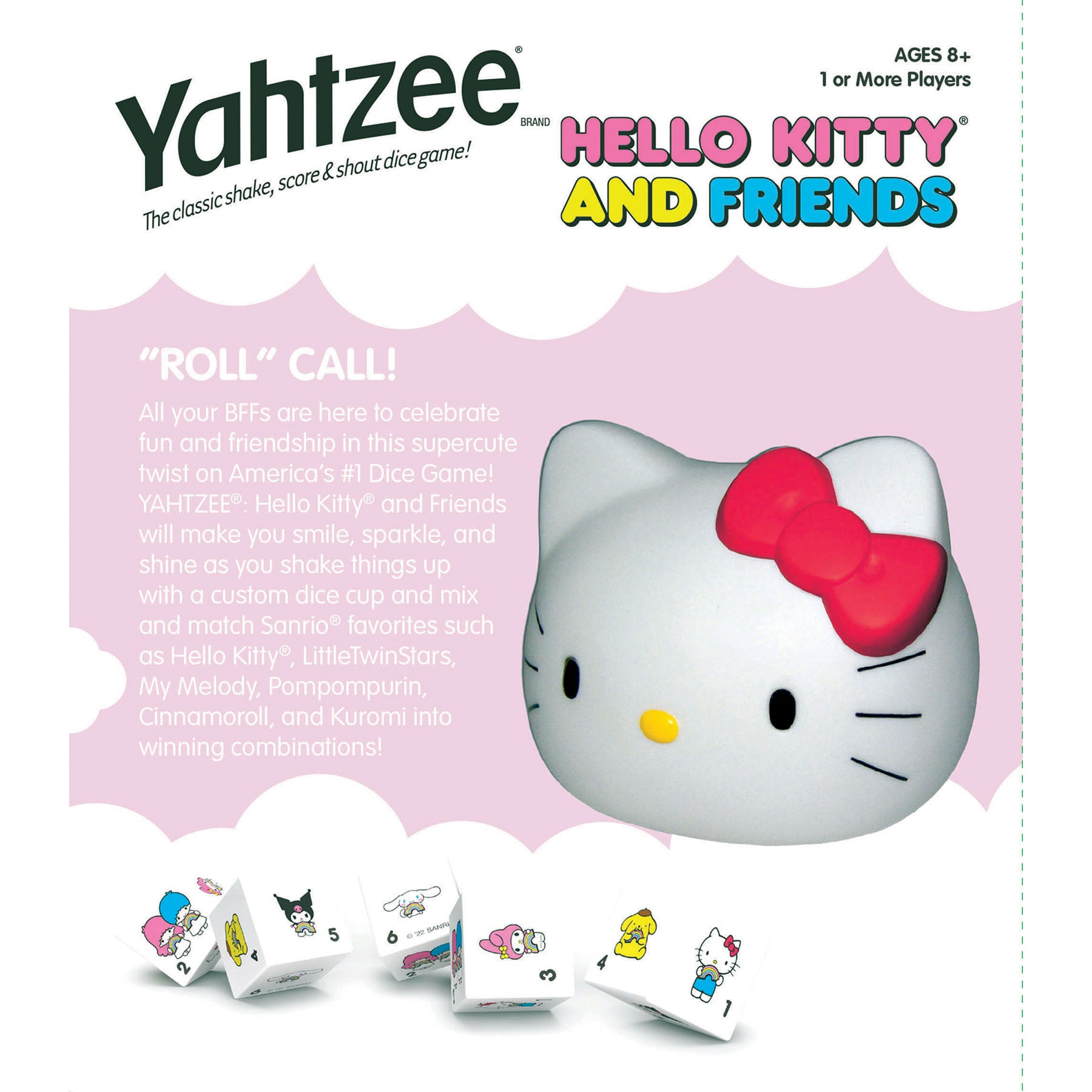 Hello Kitty And Friends Yahtzee Dice Game - Image 4