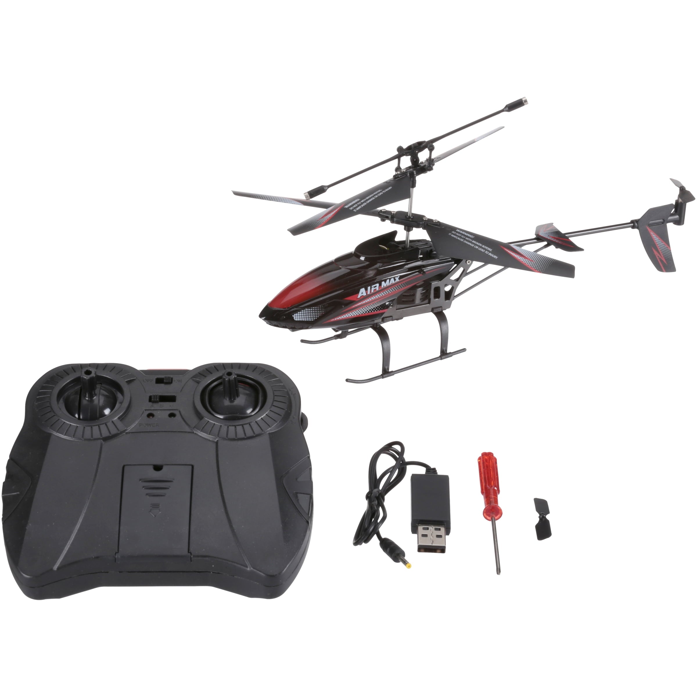 Braha Radio Control 3.5 Ch Black Helicopter with Full Function Control