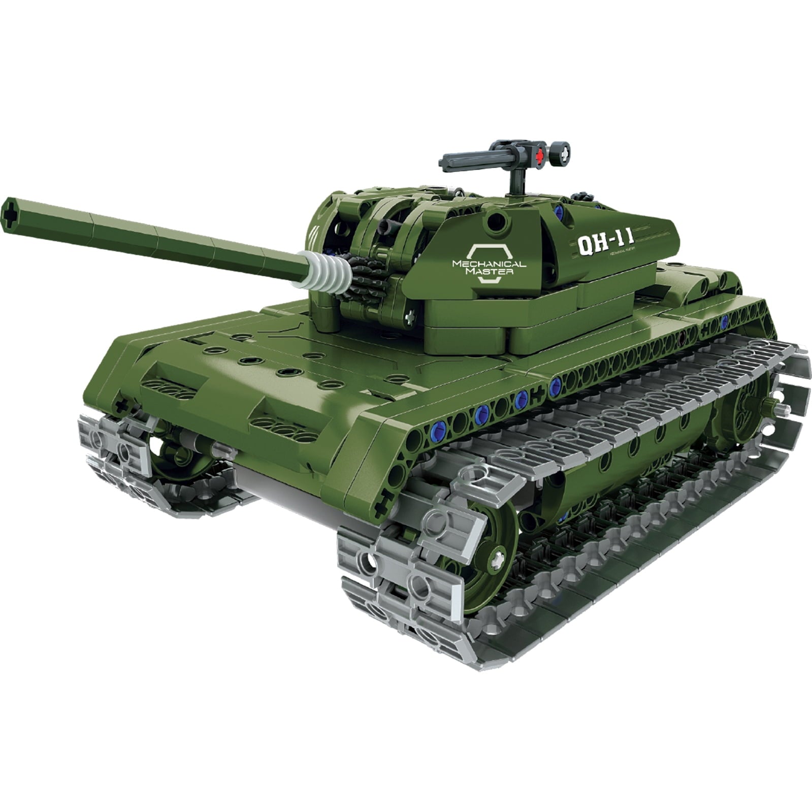 Tech Bricks 2-in-1 R/C Tank - 2.4GHz - Green