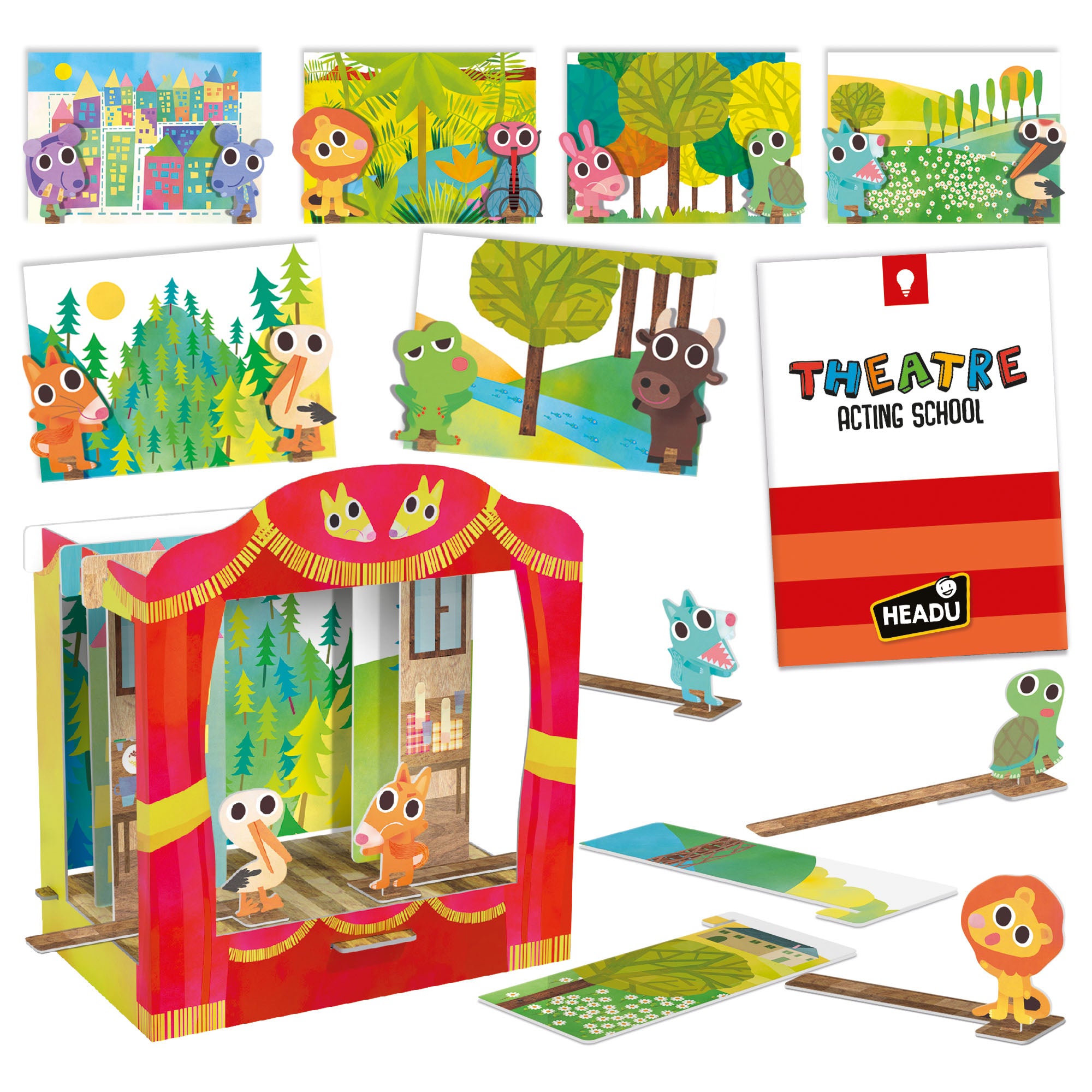 Alternative view of Headu Theatre Acting School Interactive Playset