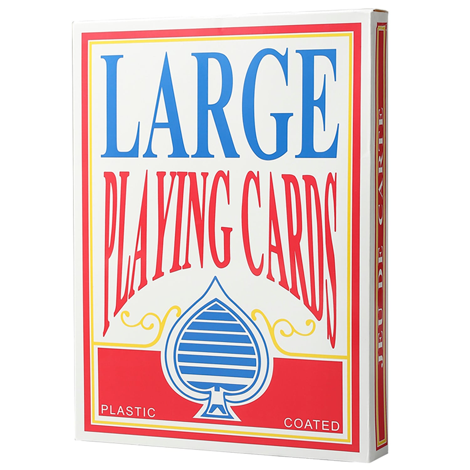 Trimate Jumbo Playing Cards - 8x11" Giant Deck, Durable Coated, Fun Game & Decor
