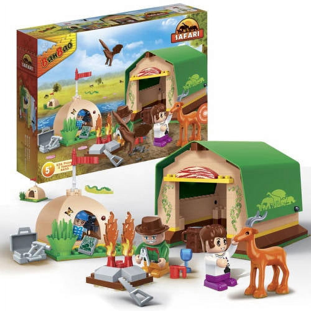 BanBao Wilderness Adventure Tented Camp Building Set - 226 Pieces