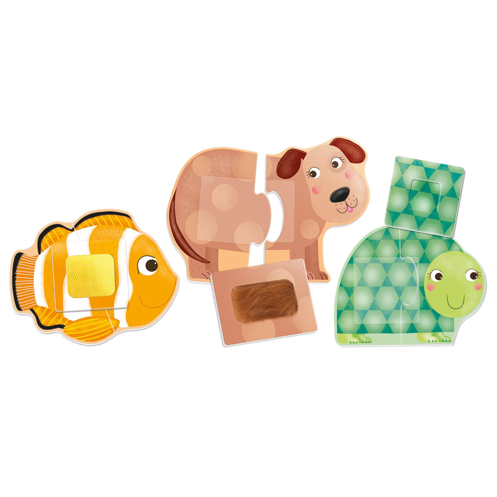 Headu Montessori Tactile Animals Puzzle - Sensory Exploration Toy - Image 3