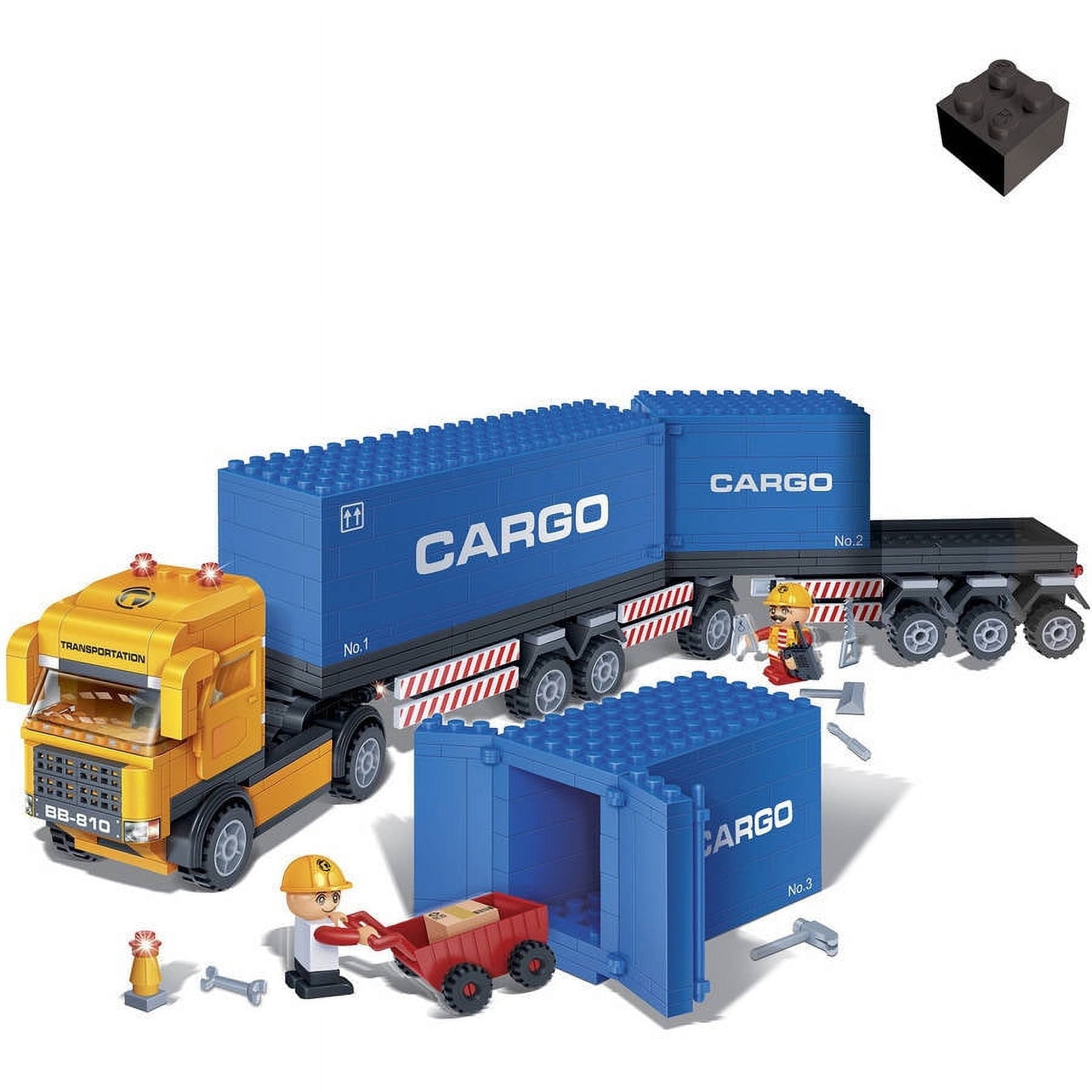 BanBao Cargo Truck Building Set - 562 Piece Construction Kit