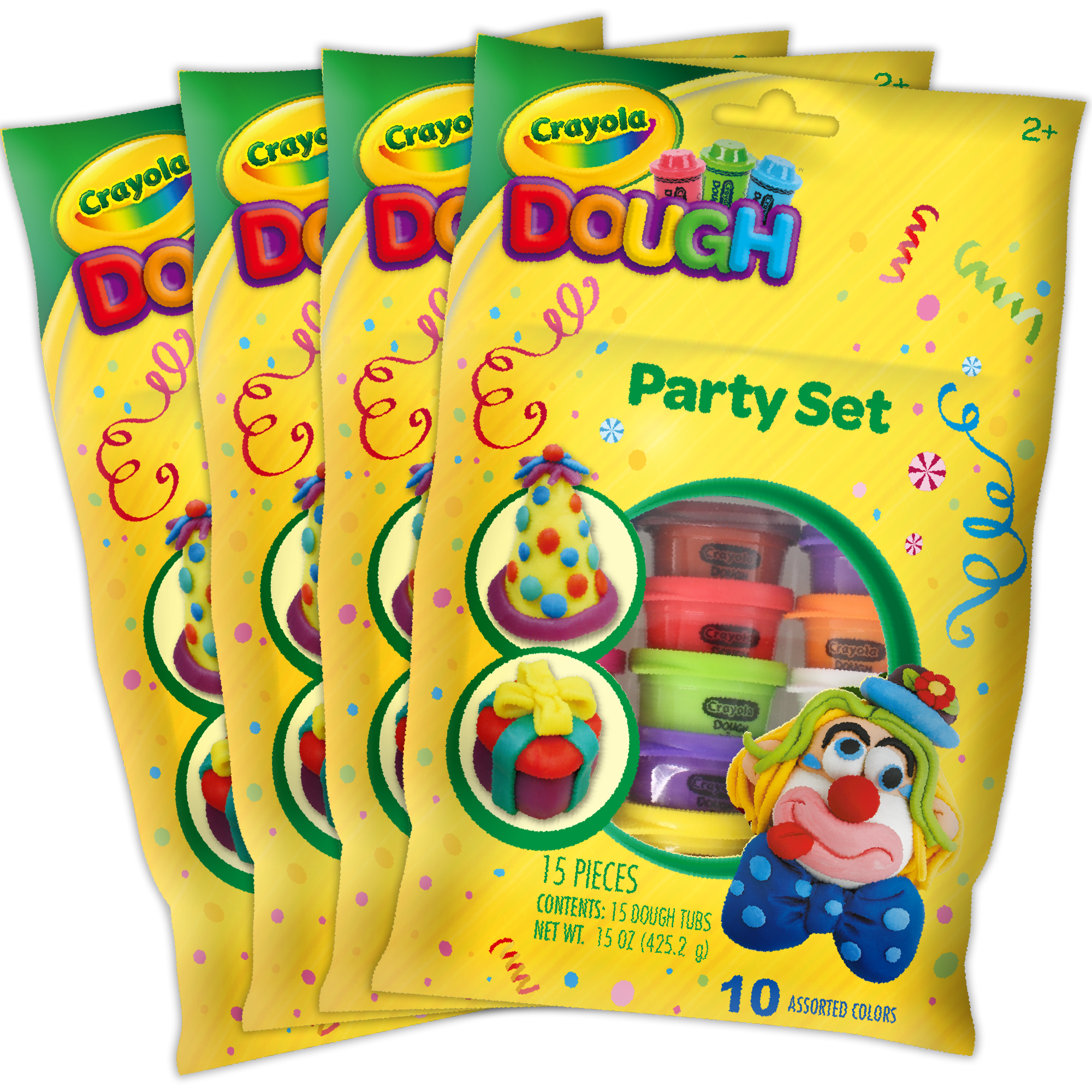 Crayola Silly Scents 60-Pack Mini Scented Modeling Dough