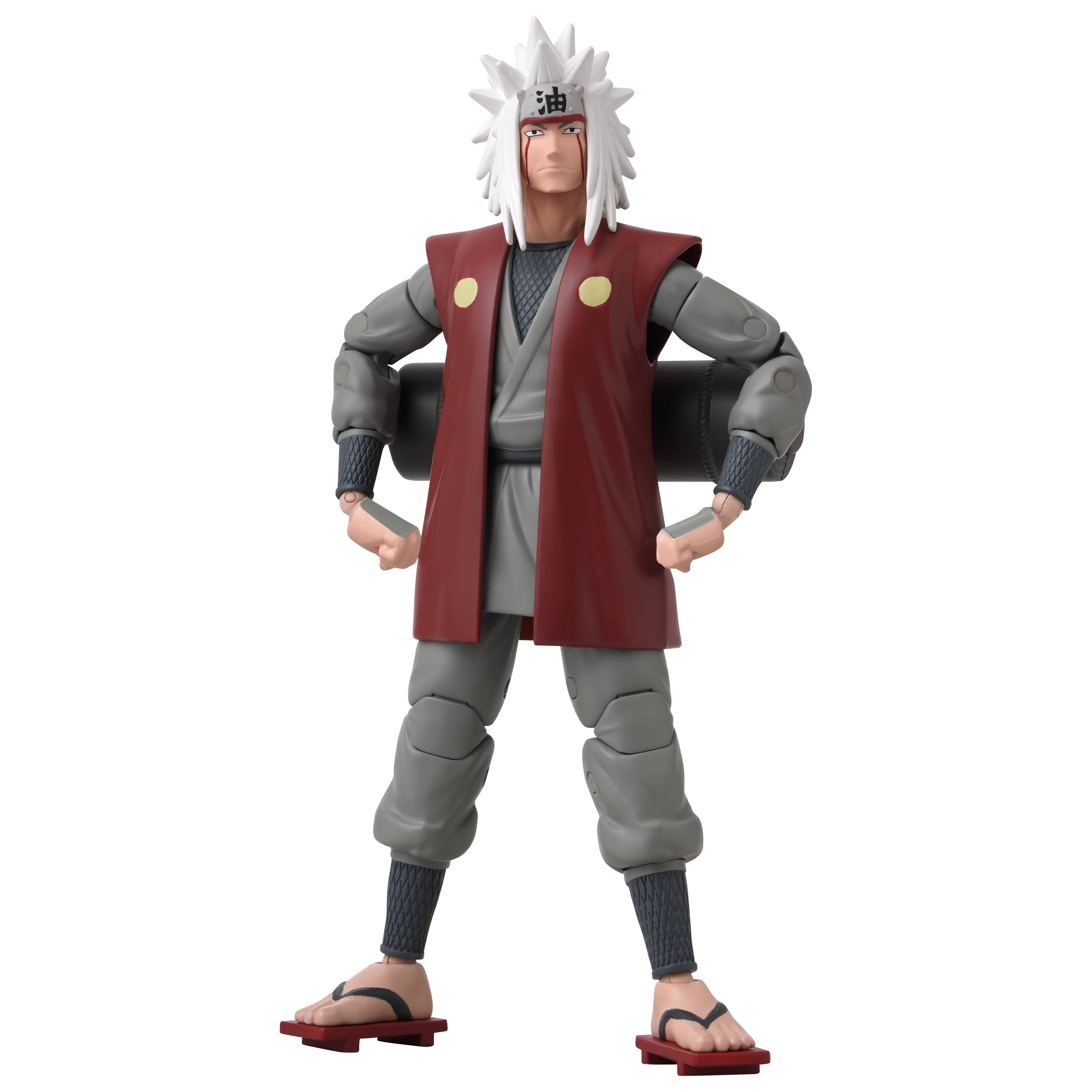 Anime Heroes Naruto Uzumaki & Jiraiya Action Figure by Bandai