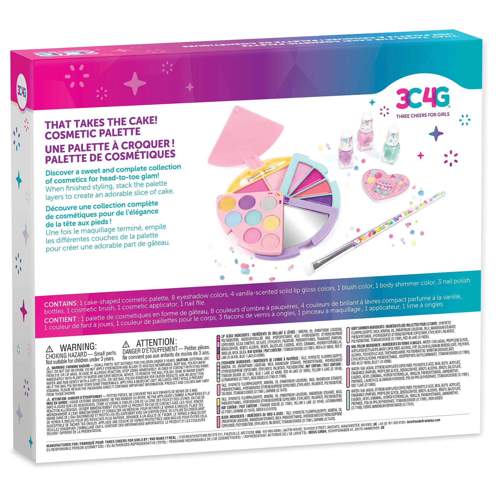 3C4G: That Takes the Cake! Cosmetic Palette