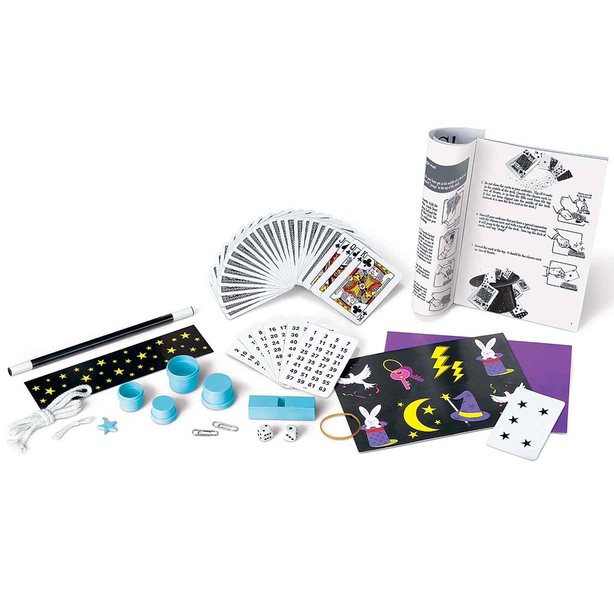 KidzLabs 12-Tricks Magic Kit Set for Aspiring Magicians - Image 3