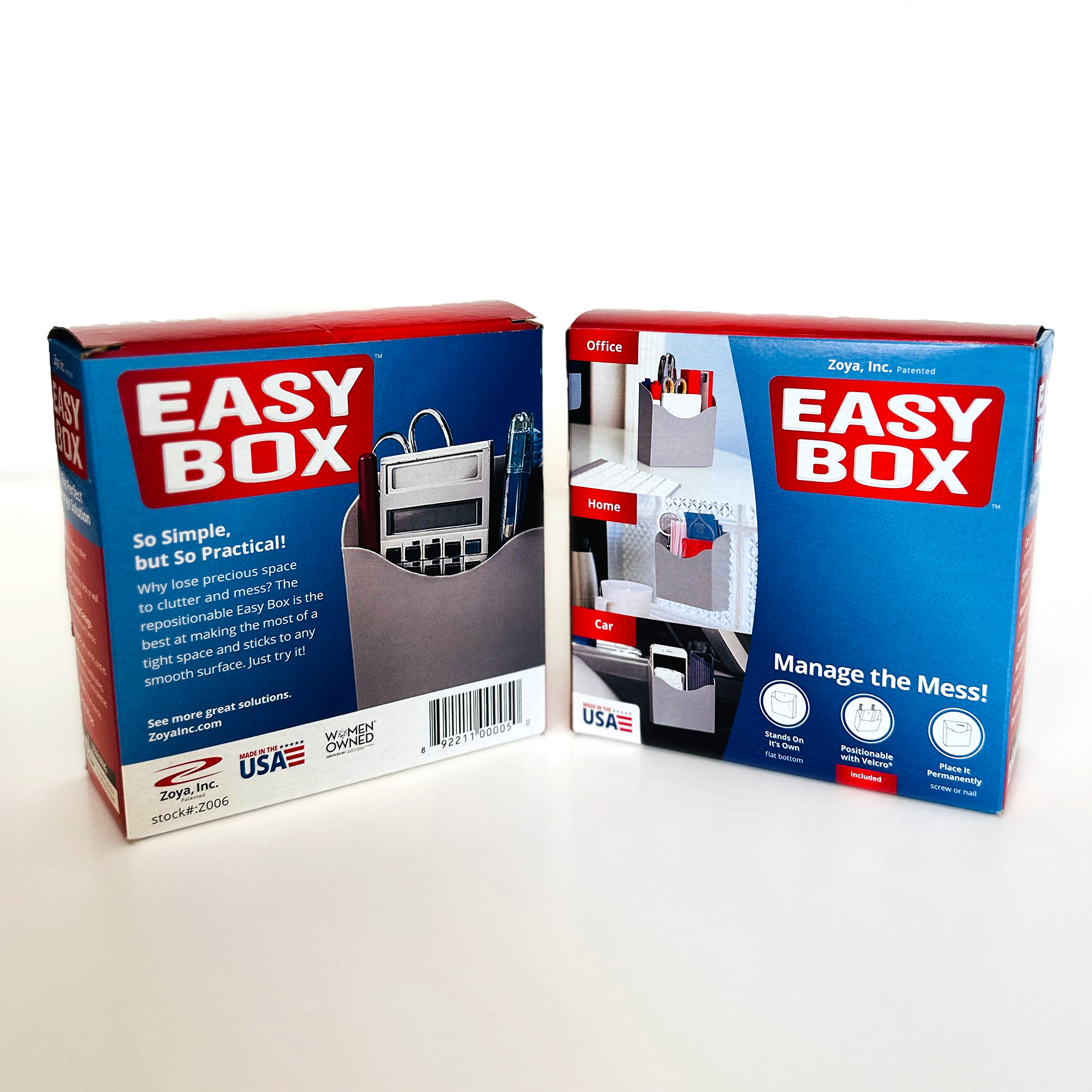 Zoya Easy Box Organizer 2-Pk: Ultimate Storage Solution