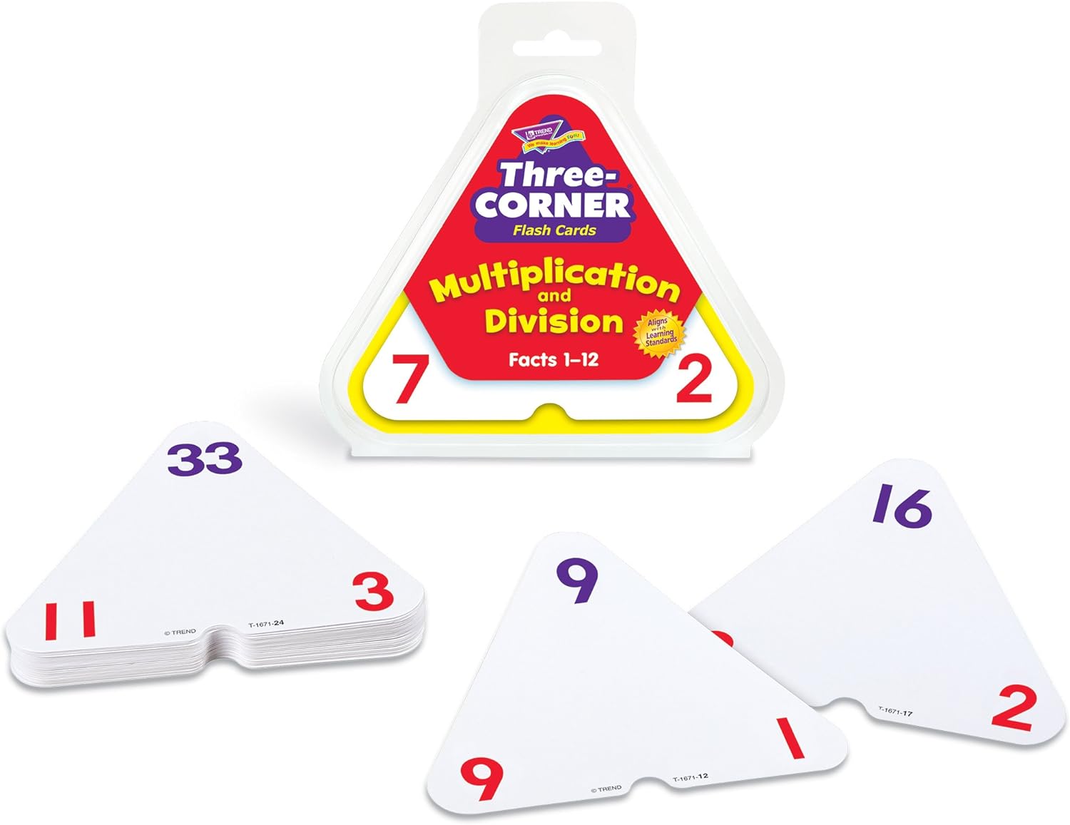 Alternative view of Trend Enterprises Interactive Math Flash Cards - Multiplication & Division