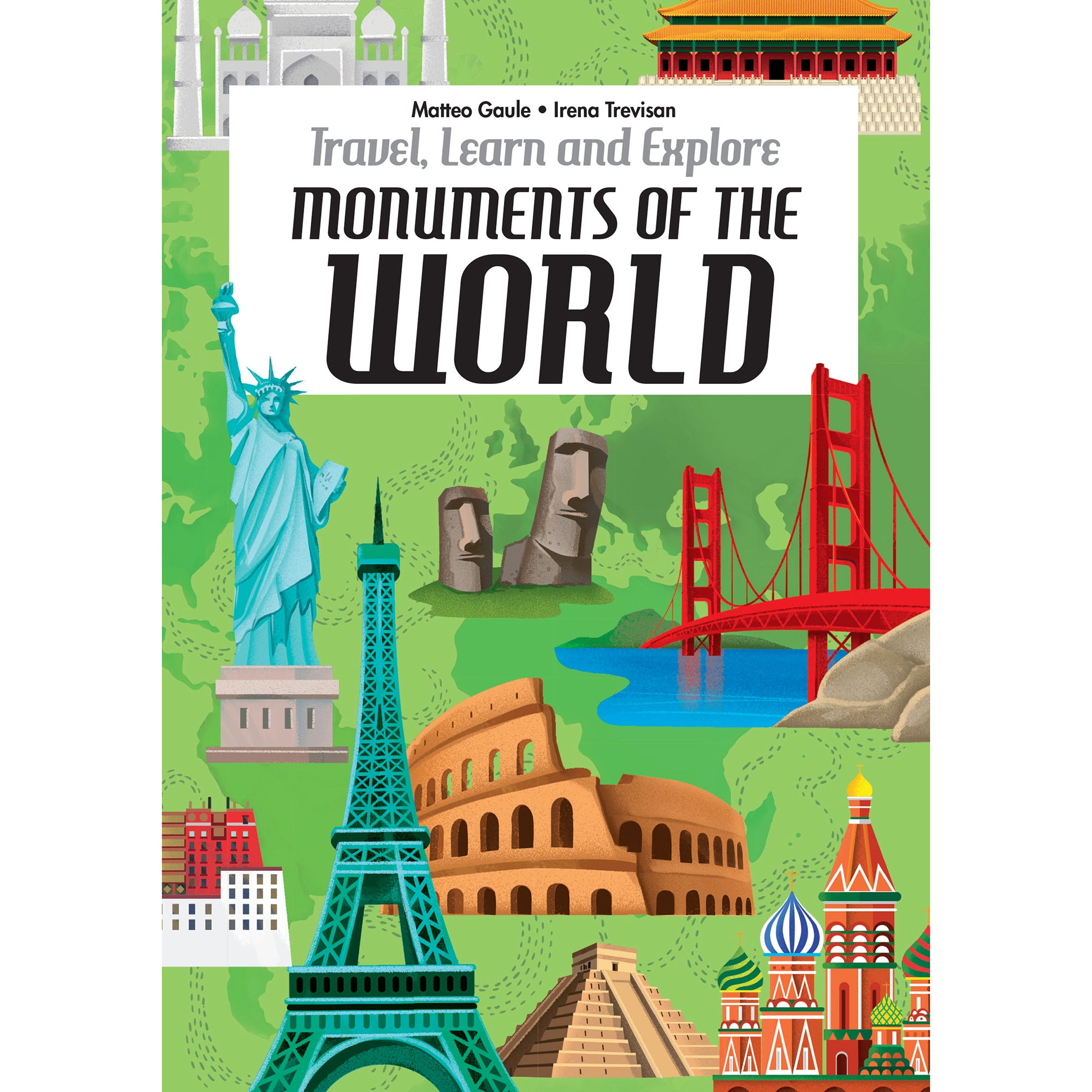 Alternative view of TLE: Monuments Of The World - 200-Piece Puzzle & Educational Book Set