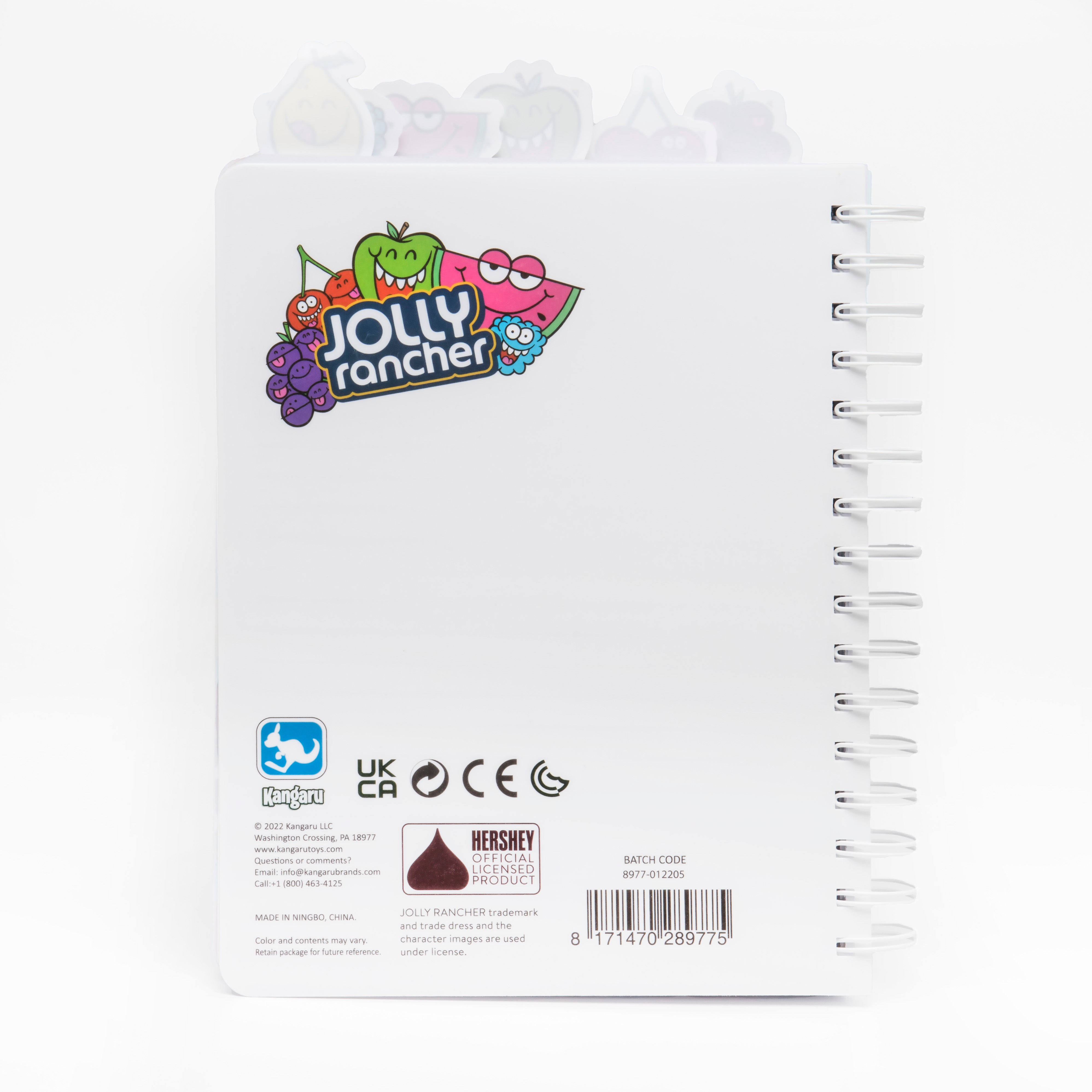Alternative view of Jolly Rancher Scented Journal - Fruit Characters - Assorted Scents
