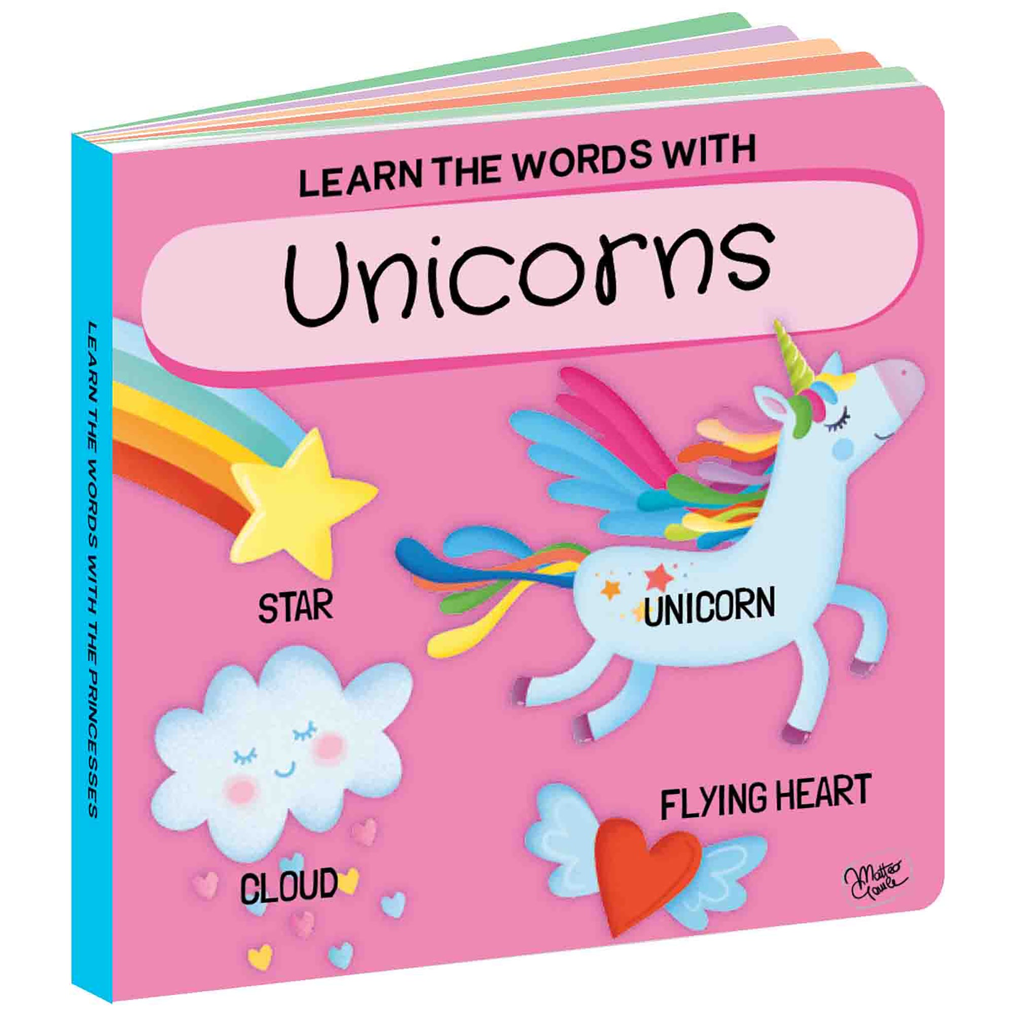Alternative view of Q-Box Colorful Unicorn Puzzle Set - 40 pc