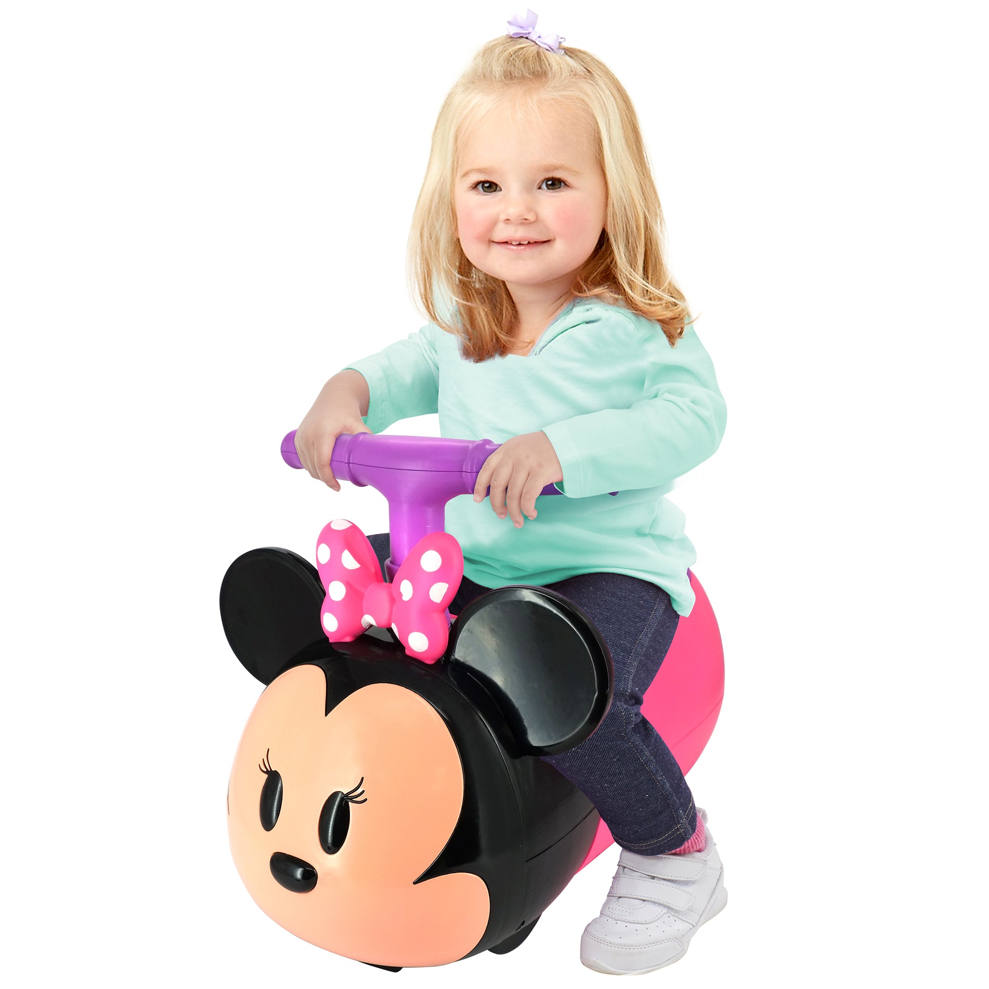 Kiddieland: Zoom Zoom Ride On - Minnie, Lights & Sounds, Disney Foot-To-Floor - Image 5