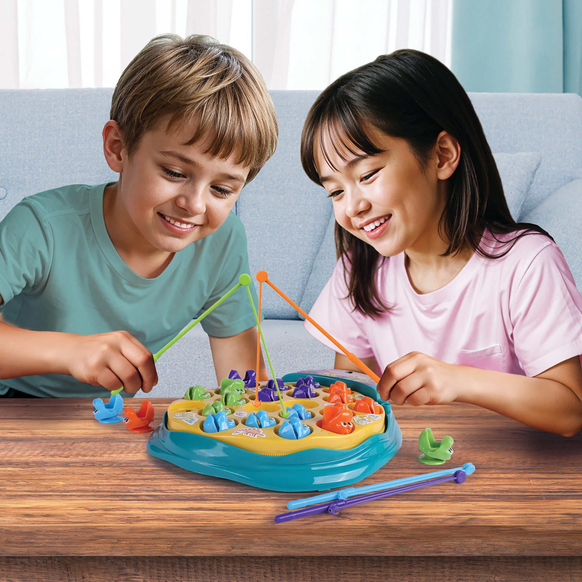 Dino-Mite Fishing Game: Dinosaur Edition Interactive Board - Image 2