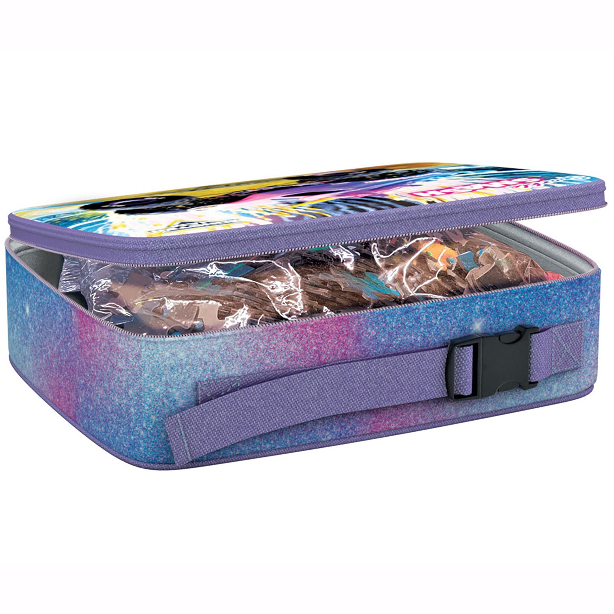Monster Jam Sparkle Smash 100pc Puzzle with Insulated Lunch Box - Image 3