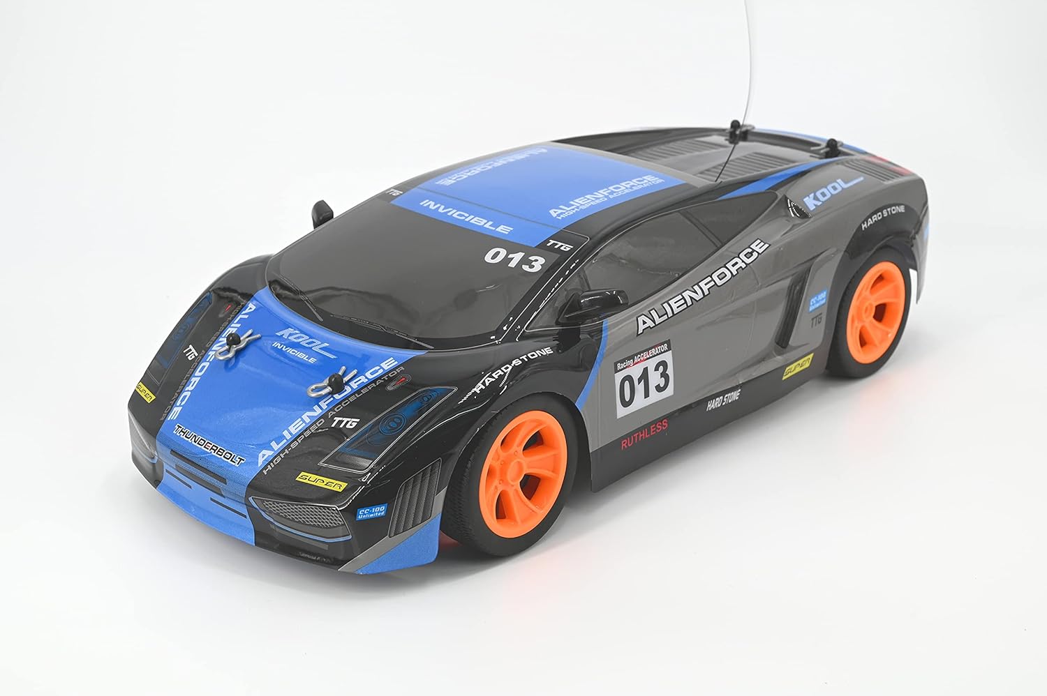 Rev-Volt Radio Control 27 MHz Racing Car - Blue