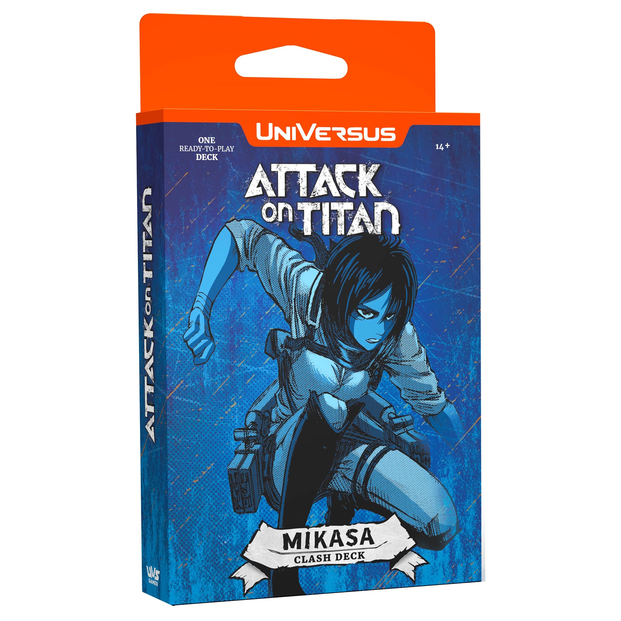 Attack on Titan UniVersus Mikasa Clash Deck - Ready-To-Play Collectible Card Game