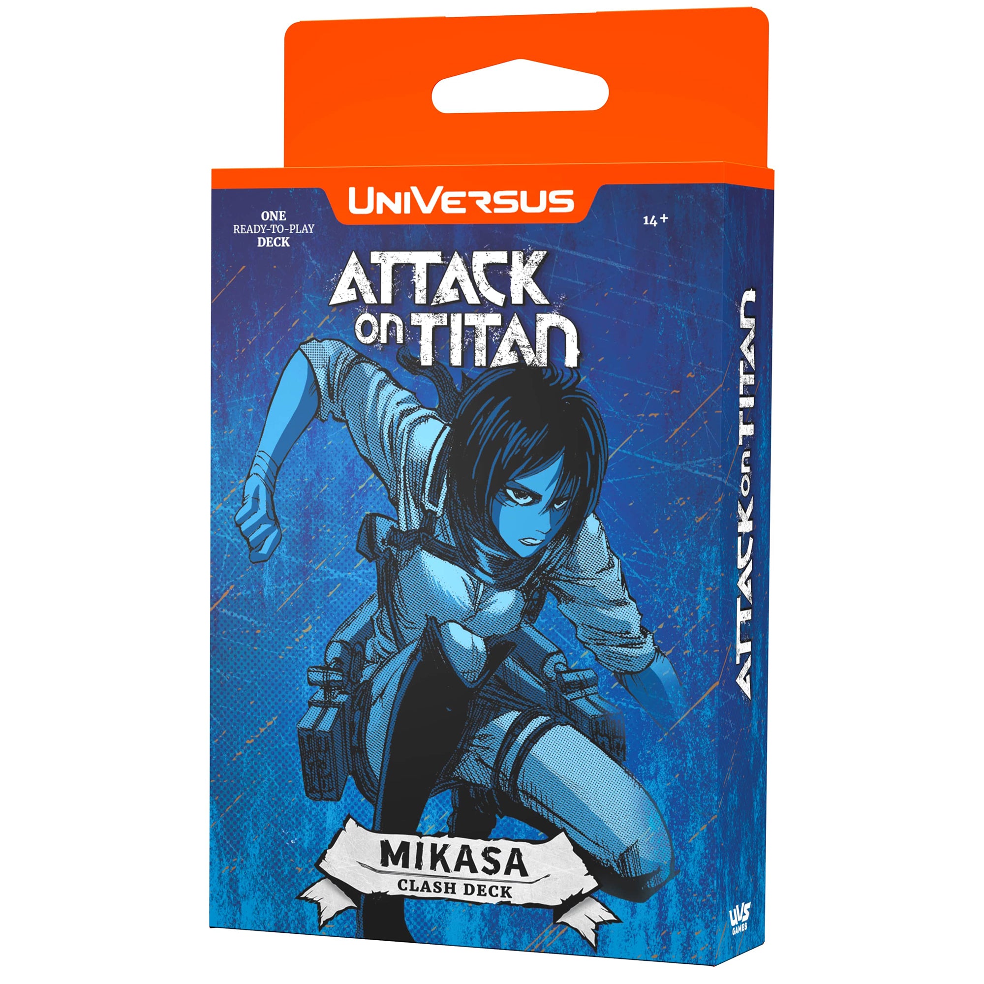 Attack on Titan UniVersus Mikasa Clash Deck - Ready-To-Play Collectible Card Game - Image 3