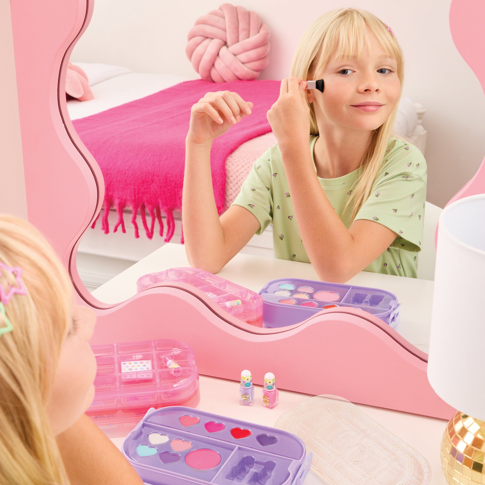 MIR Beauty 2-Go! Ultimate Glam Cosmetic Set - Pink & Purple - Image 5