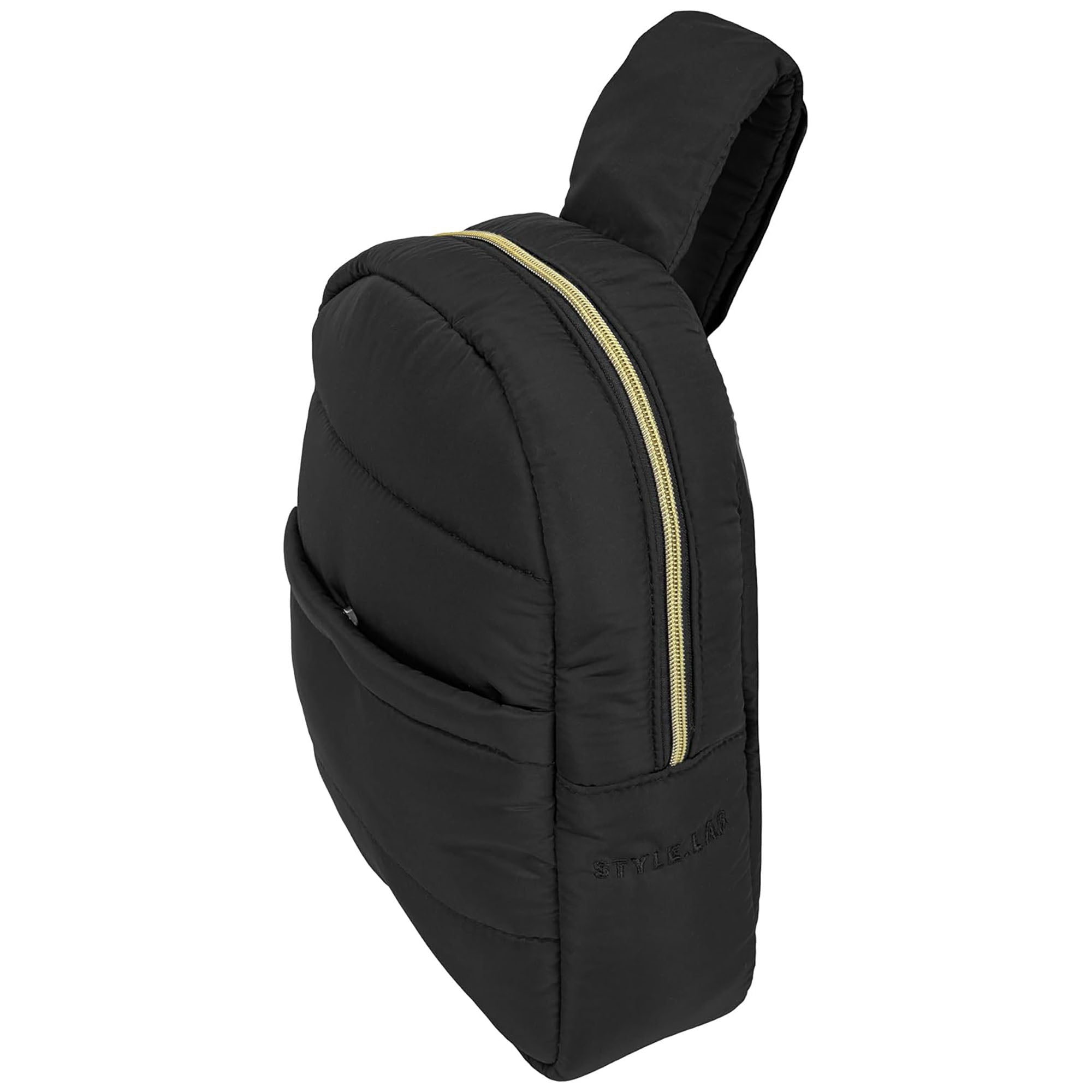 Style.Lab Bekah Puffer Feather-Light Dual Bag Set - Black - Image 4